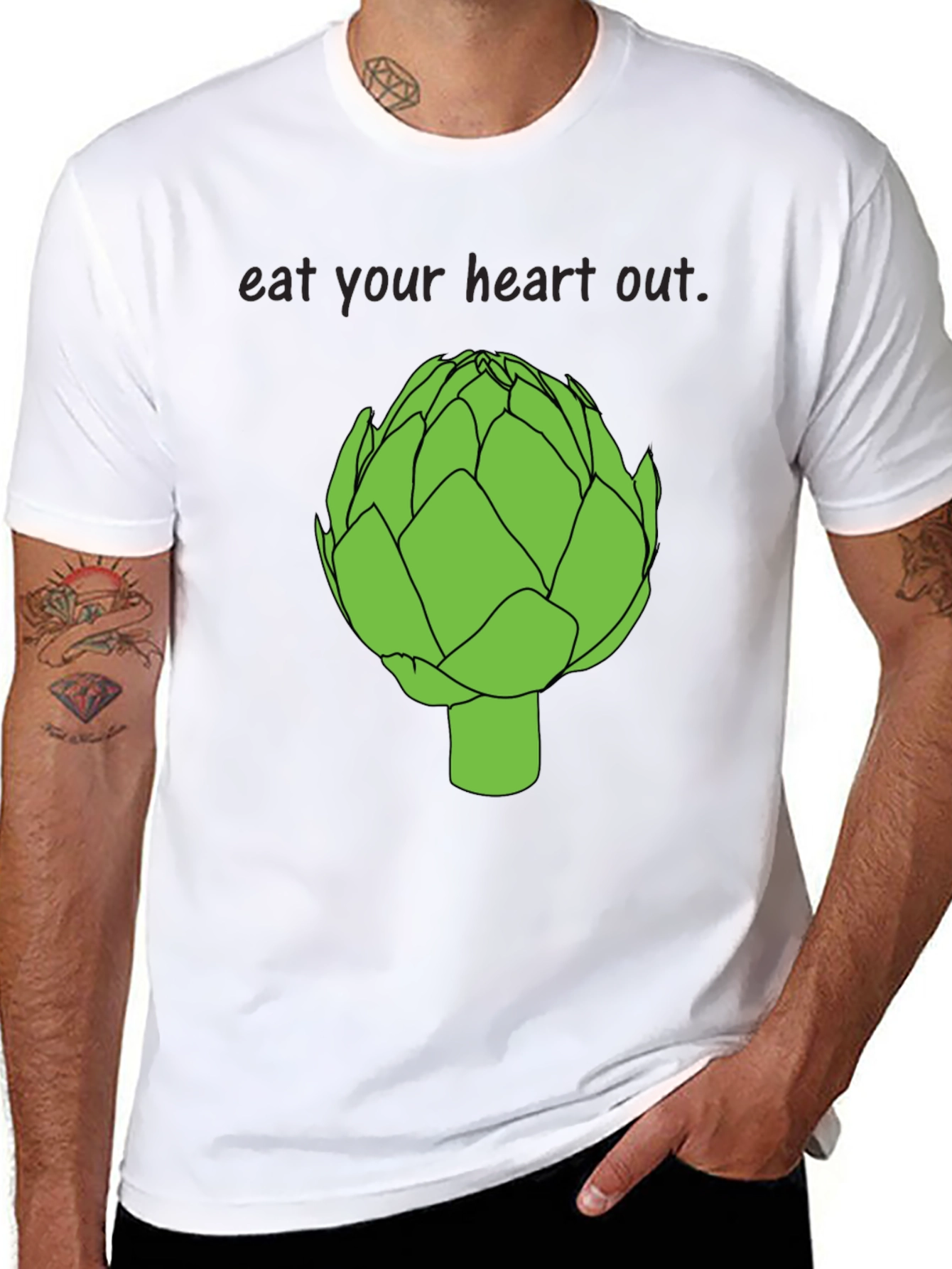 Eat Your Heart Out Artichoke T-Shirt