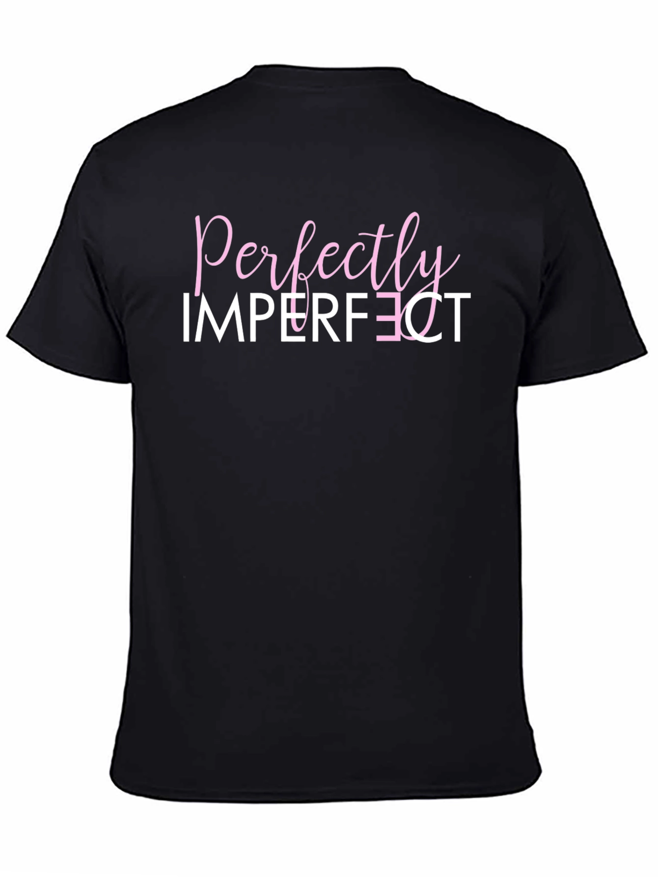 Perfectly Imperfect Black T-Shirt