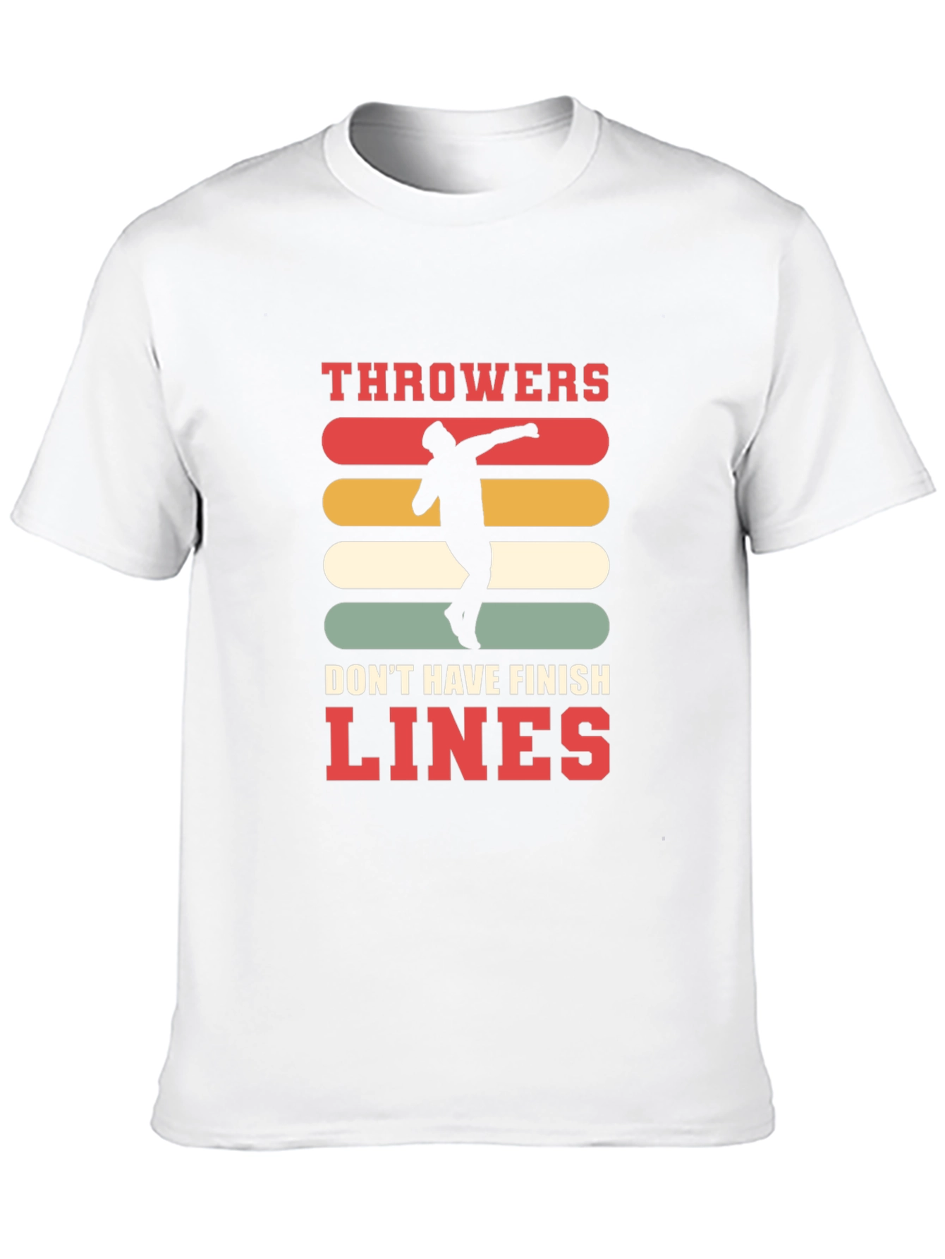 Throwers Dont Have Finish Lines Graphic Tee