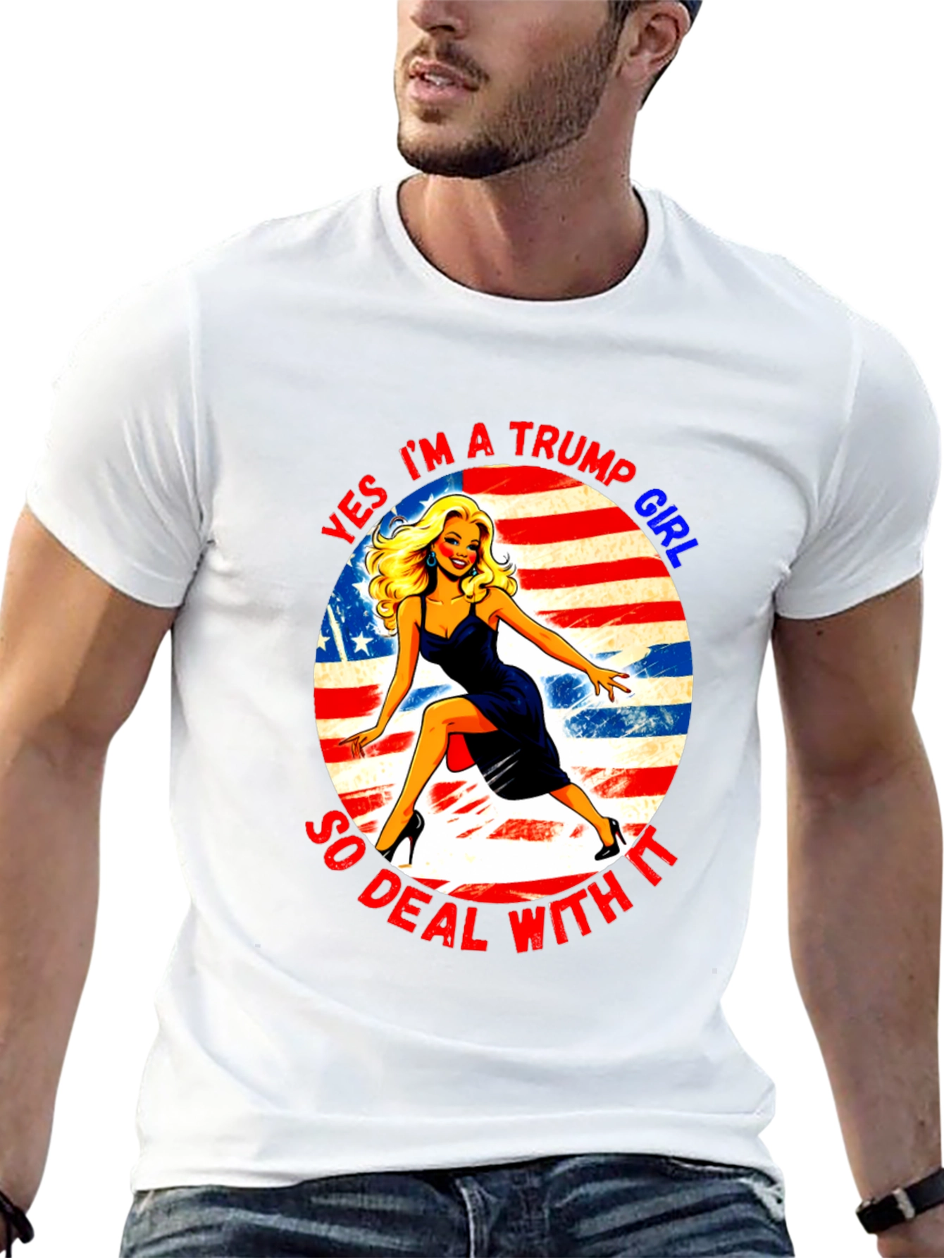 Yes Im A Trump Girl T-Shirt