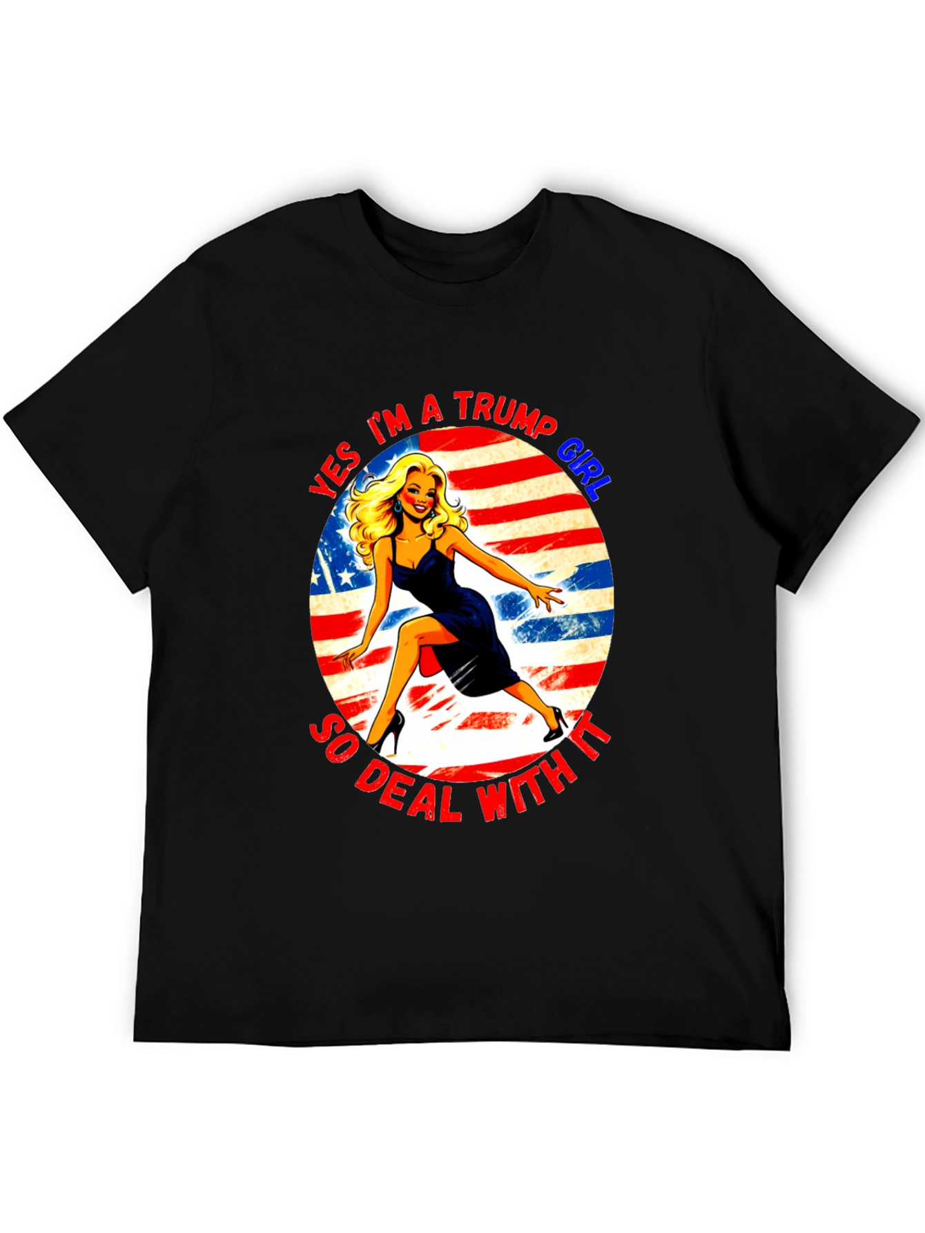 Yes Im A Trump Girl T-Shirt