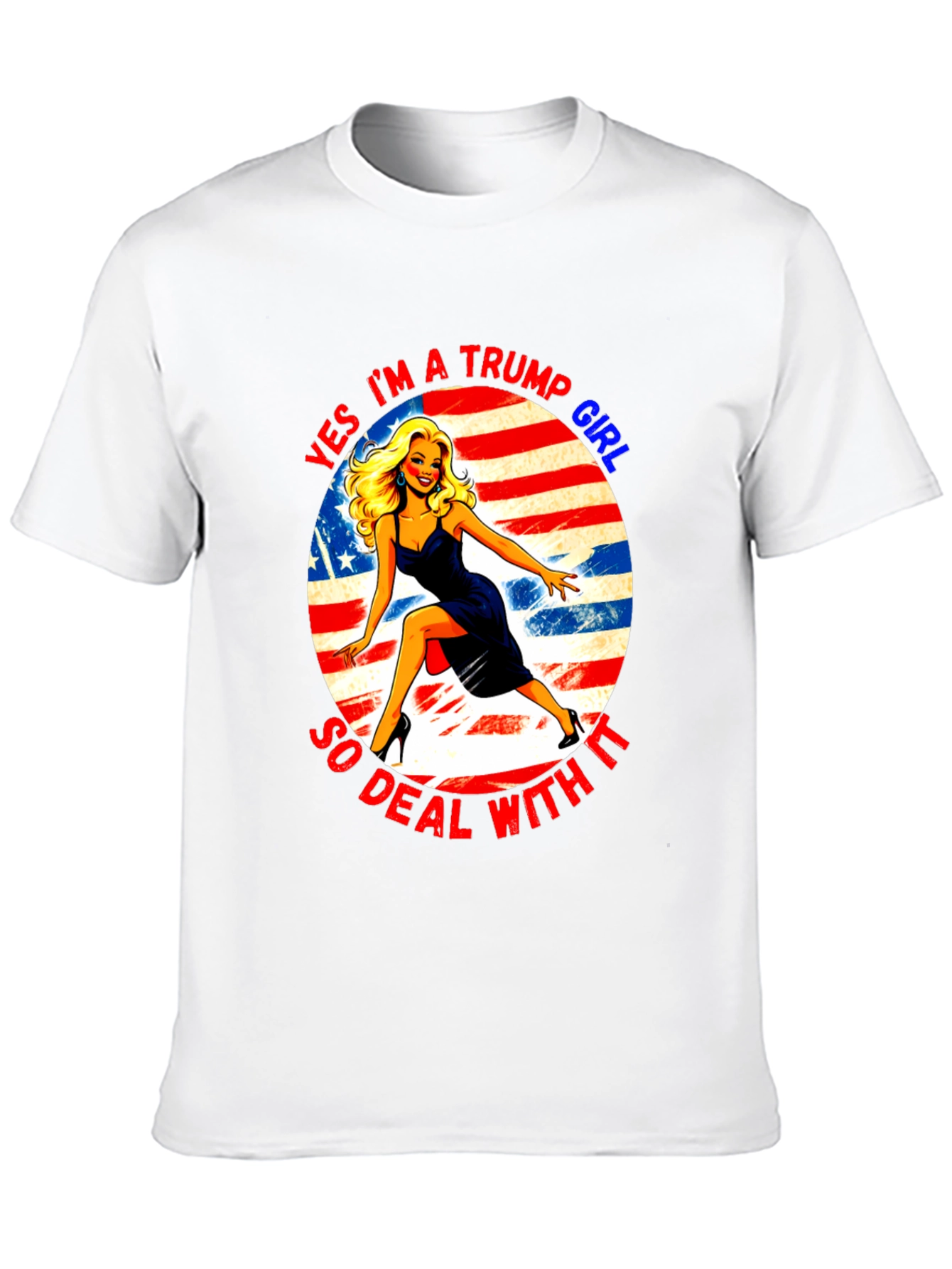 Yes Im A Trump Girl T-Shirt