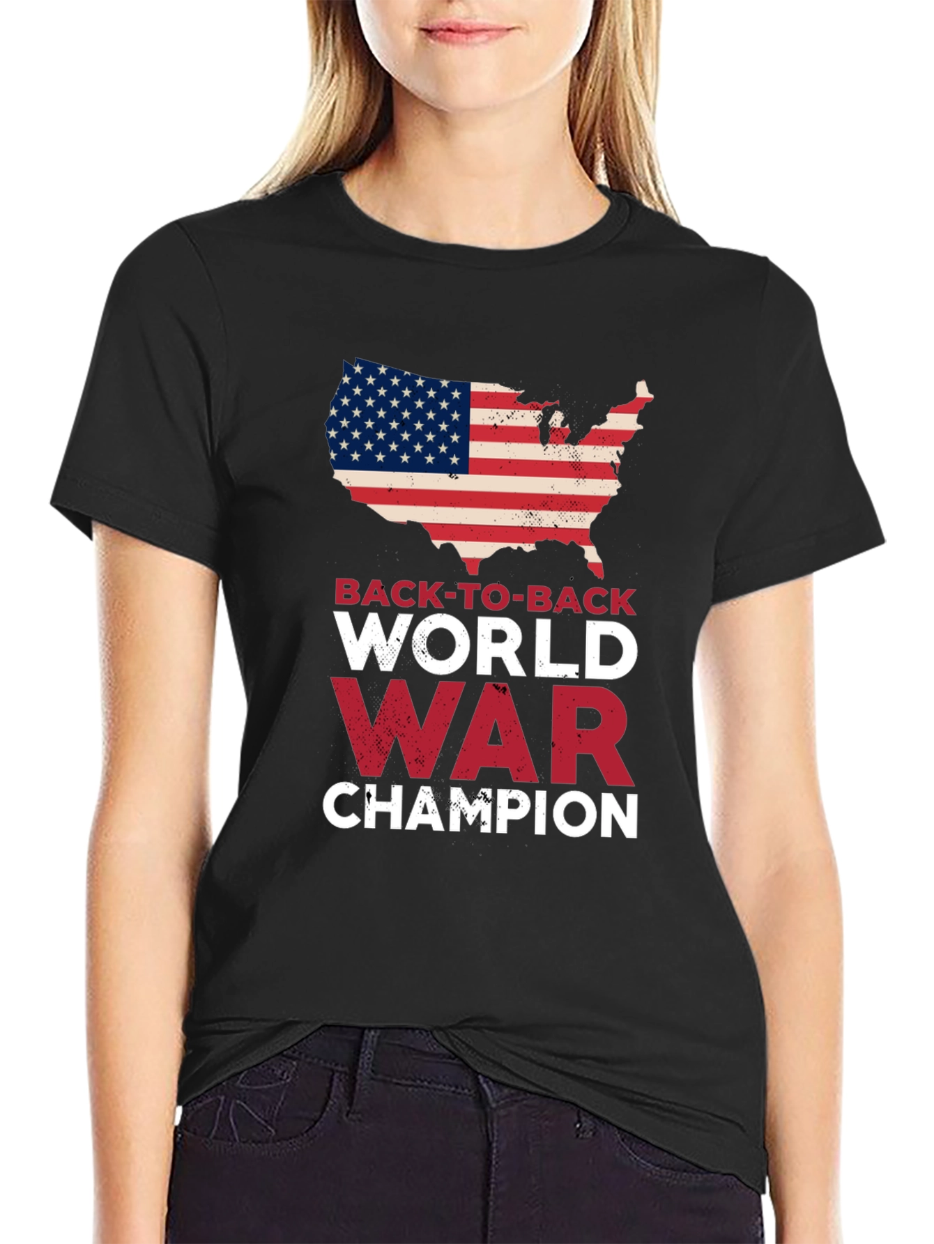 Back-to-Back World War Champion Graphic Tee