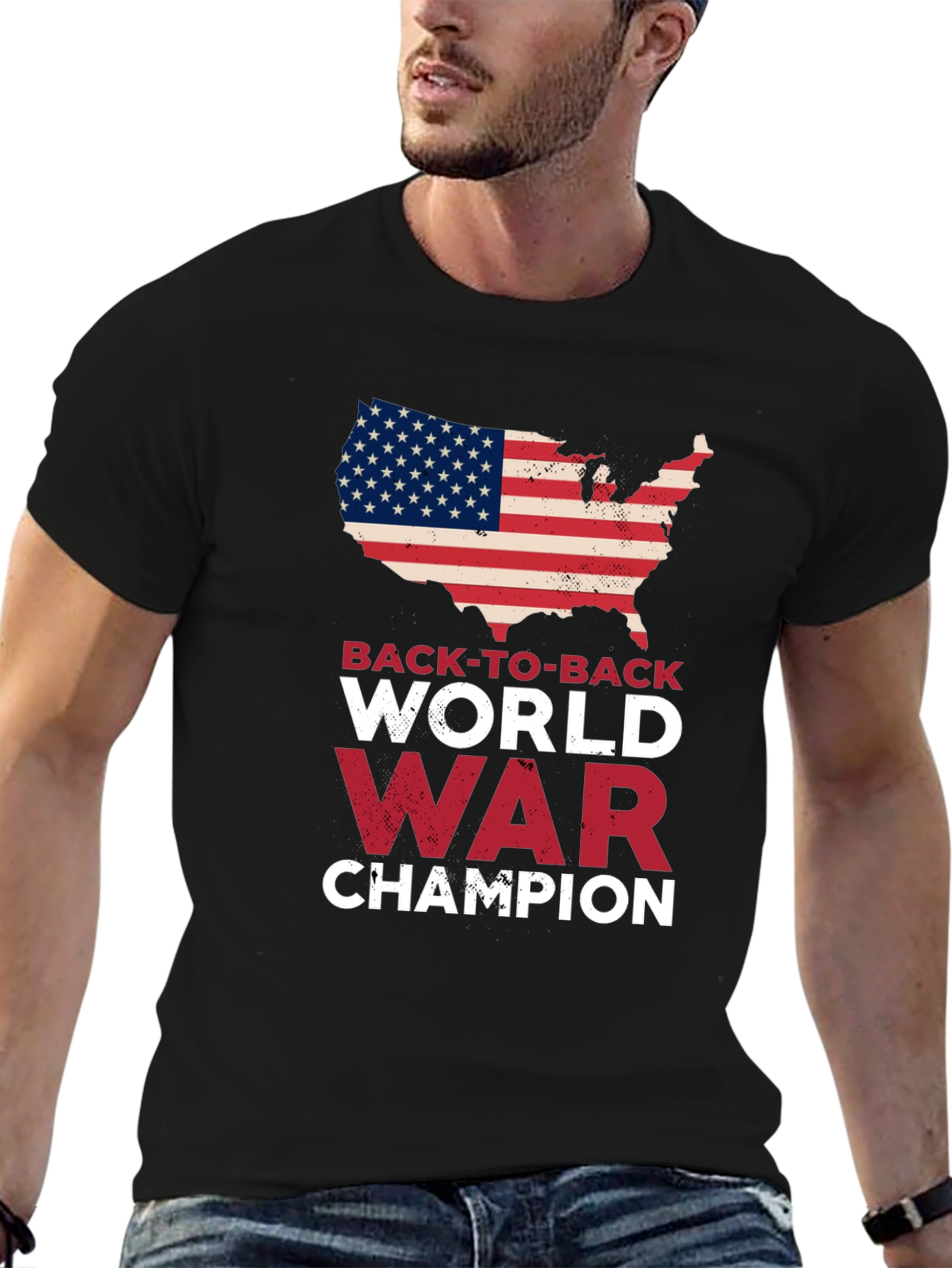 Back-to-Back World War Champion Graphic Tee