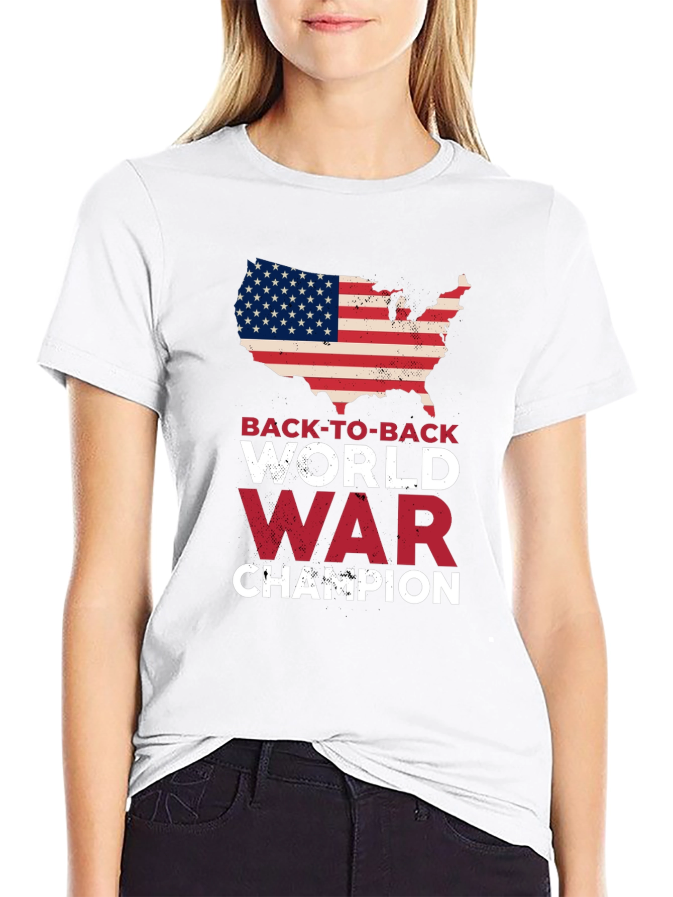Back-to-Back World War Champion Graphic Tee