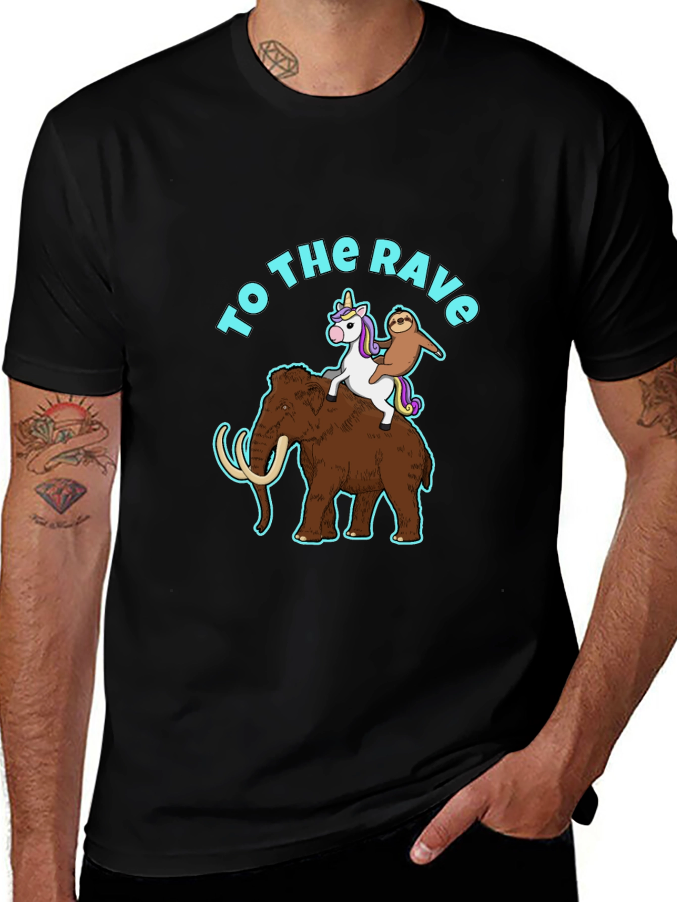 To The Rave Graphic T-Shirt