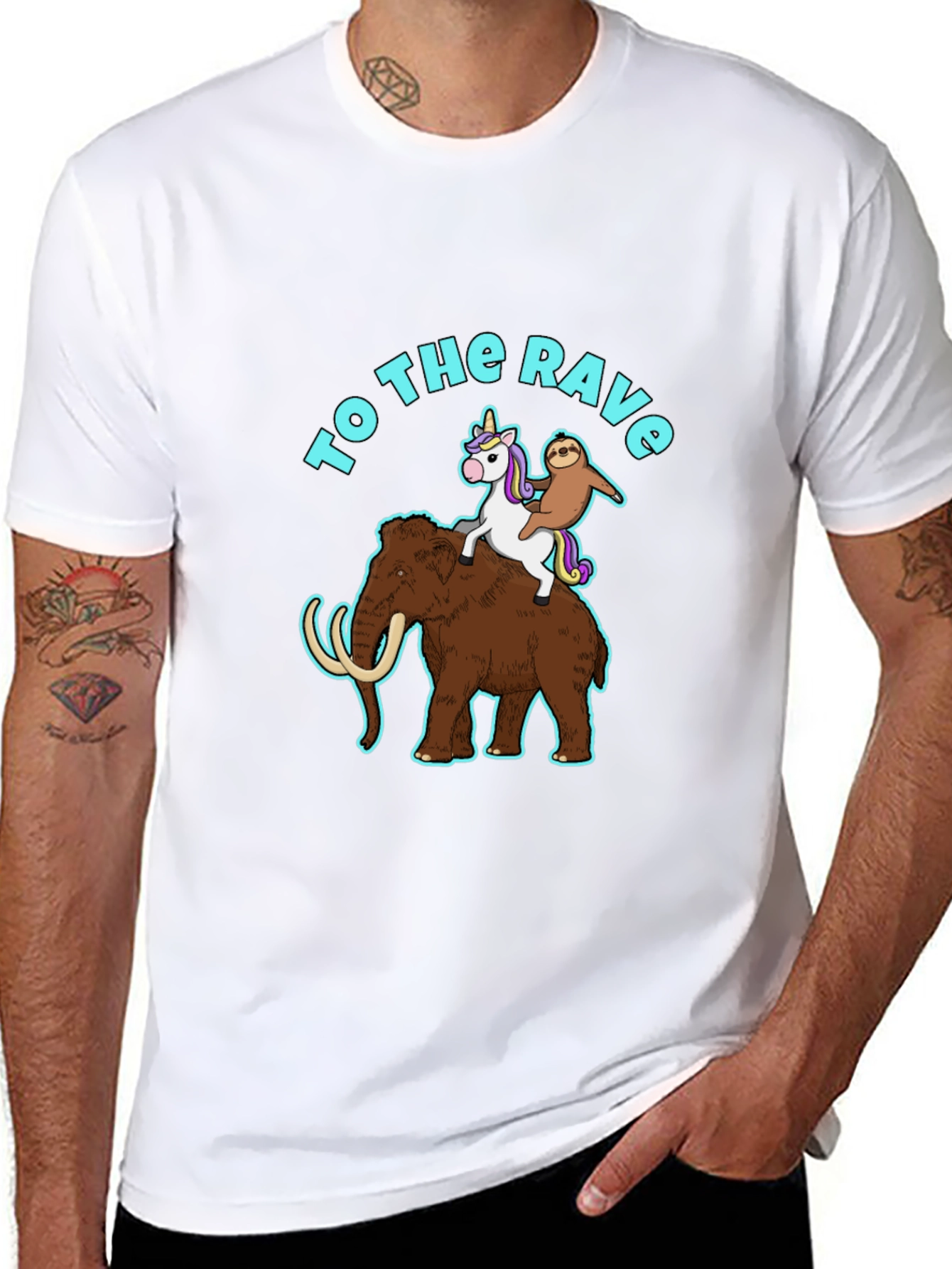 To The Rave Graphic T-Shirt