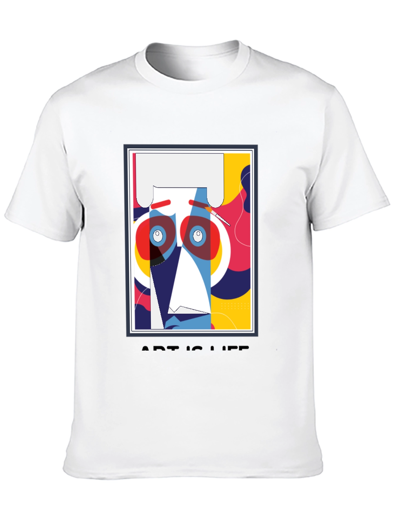 Abstract Art is Life Graphic T-Shirt