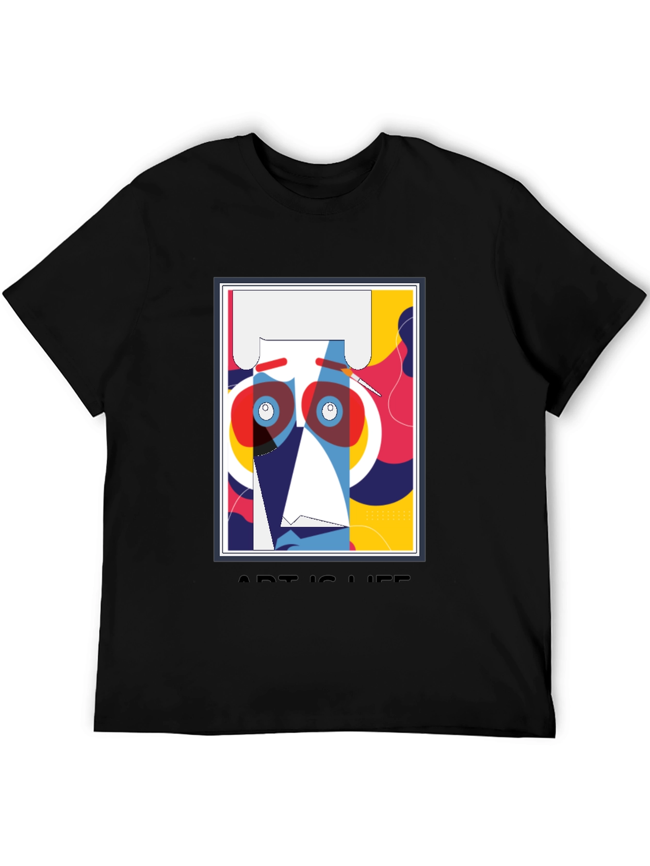 Abstract Art is Life Graphic T-Shirt