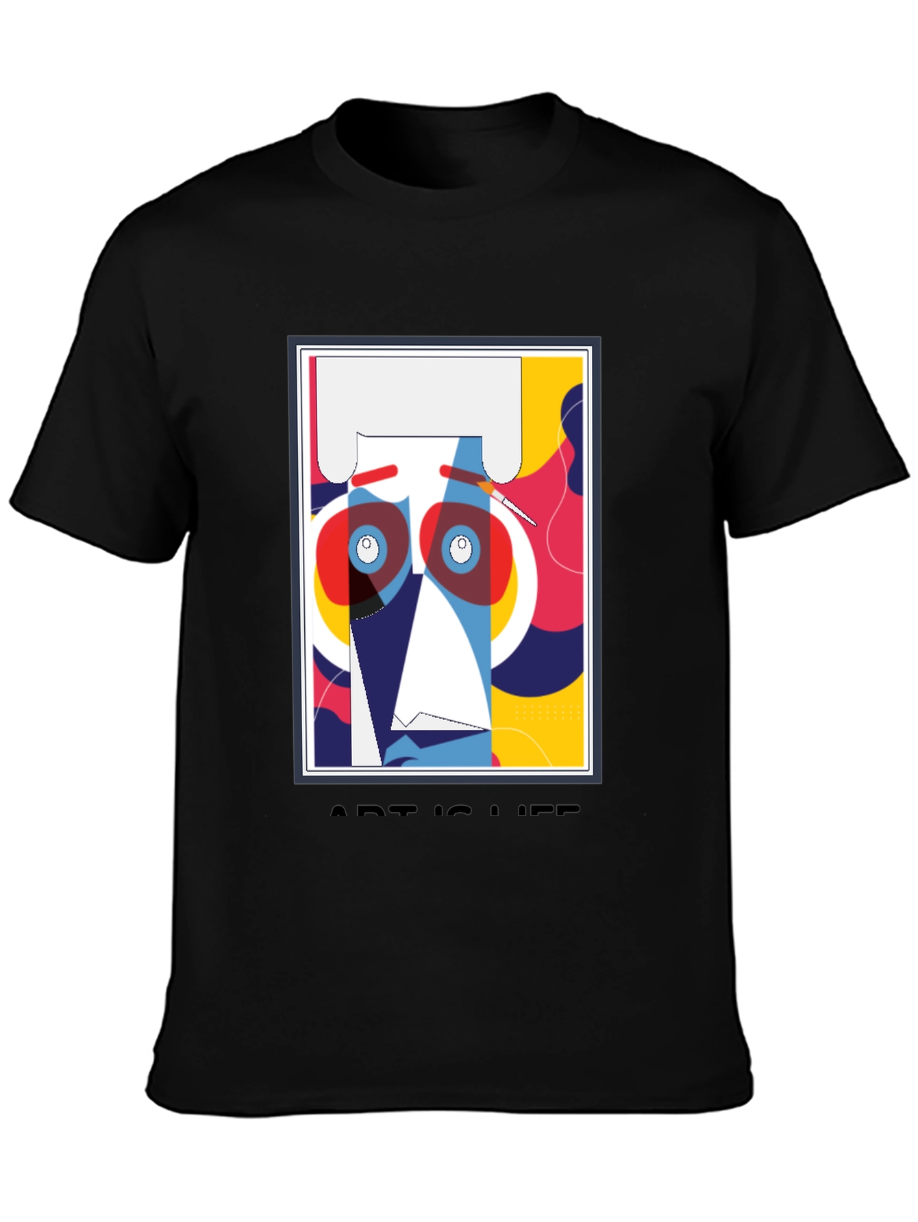 Abstract Art is Life Graphic T-Shirt