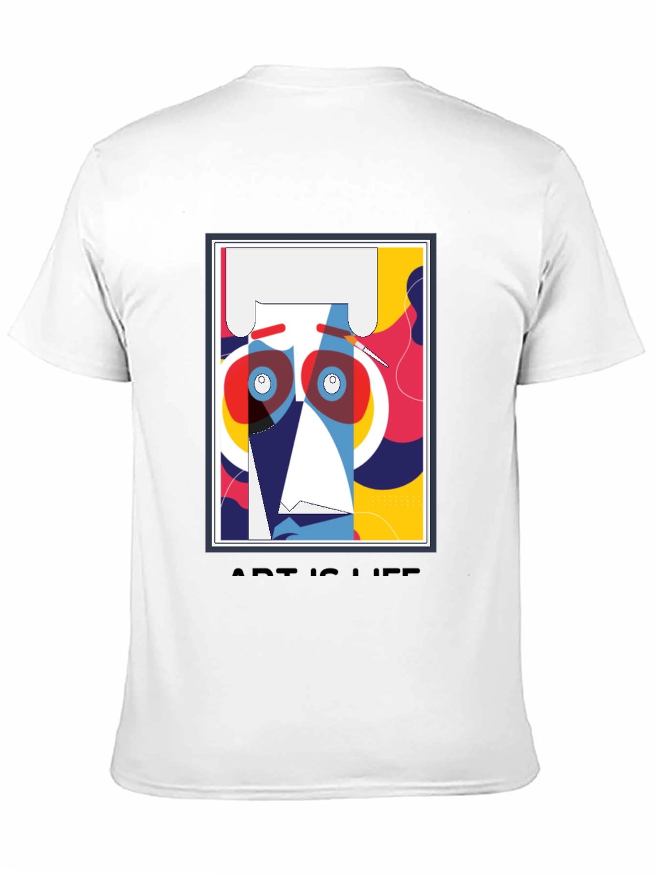 Abstract Art is Life Graphic T-Shirt