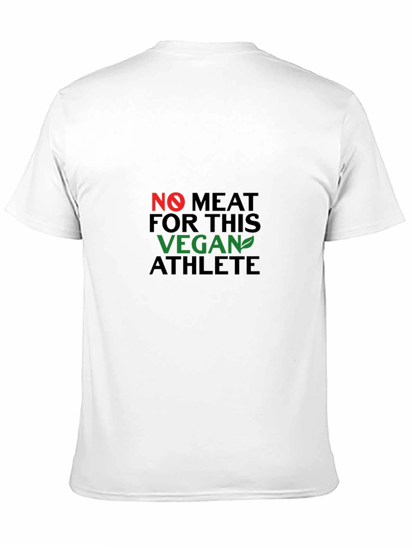 Vegan Athlete Black T-Shirt