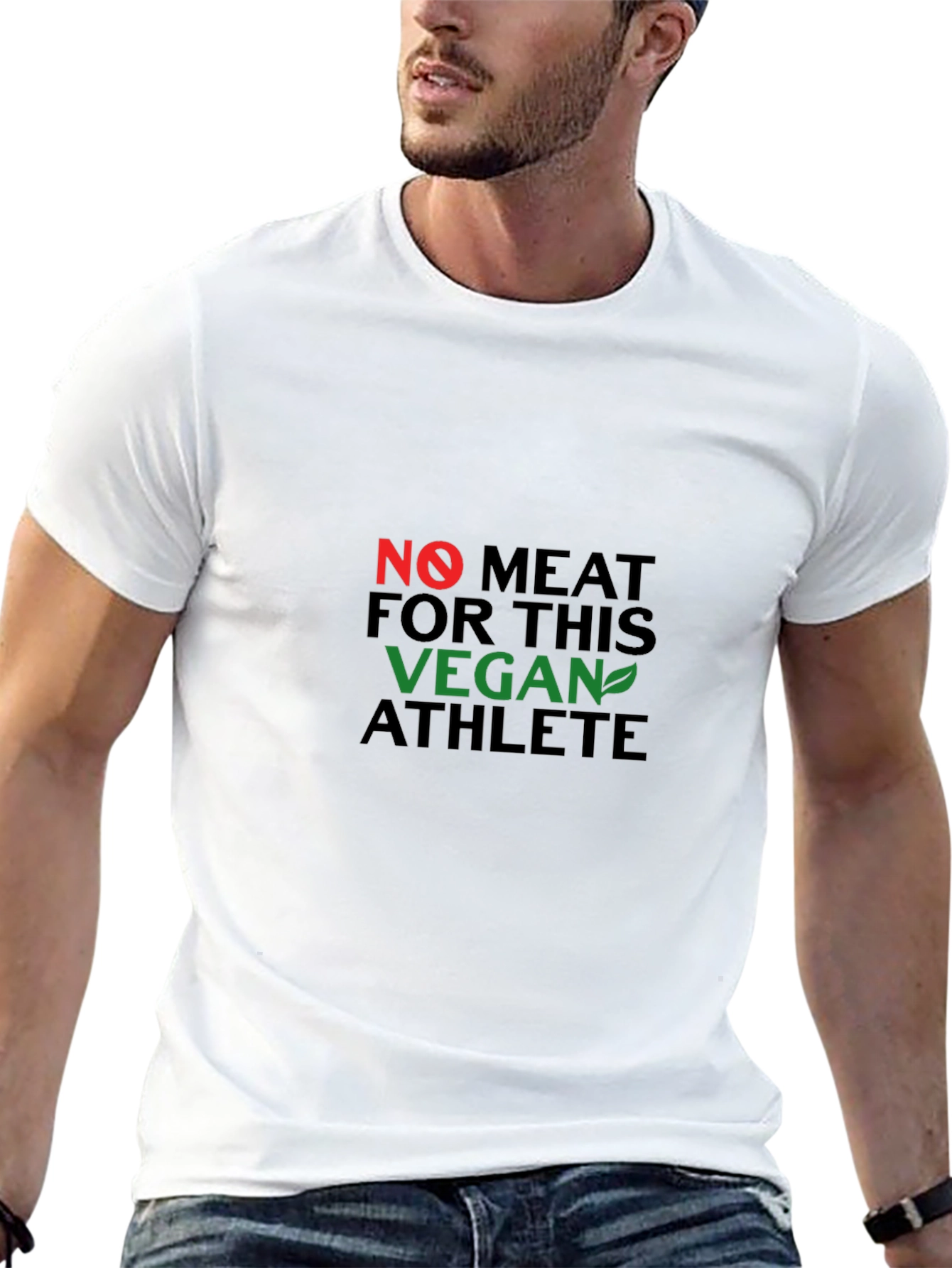 Vegan Athlete Black T-Shirt