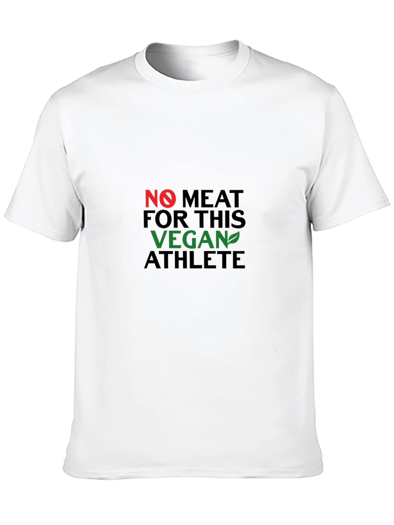 Vegan Athlete Black T-Shirt
