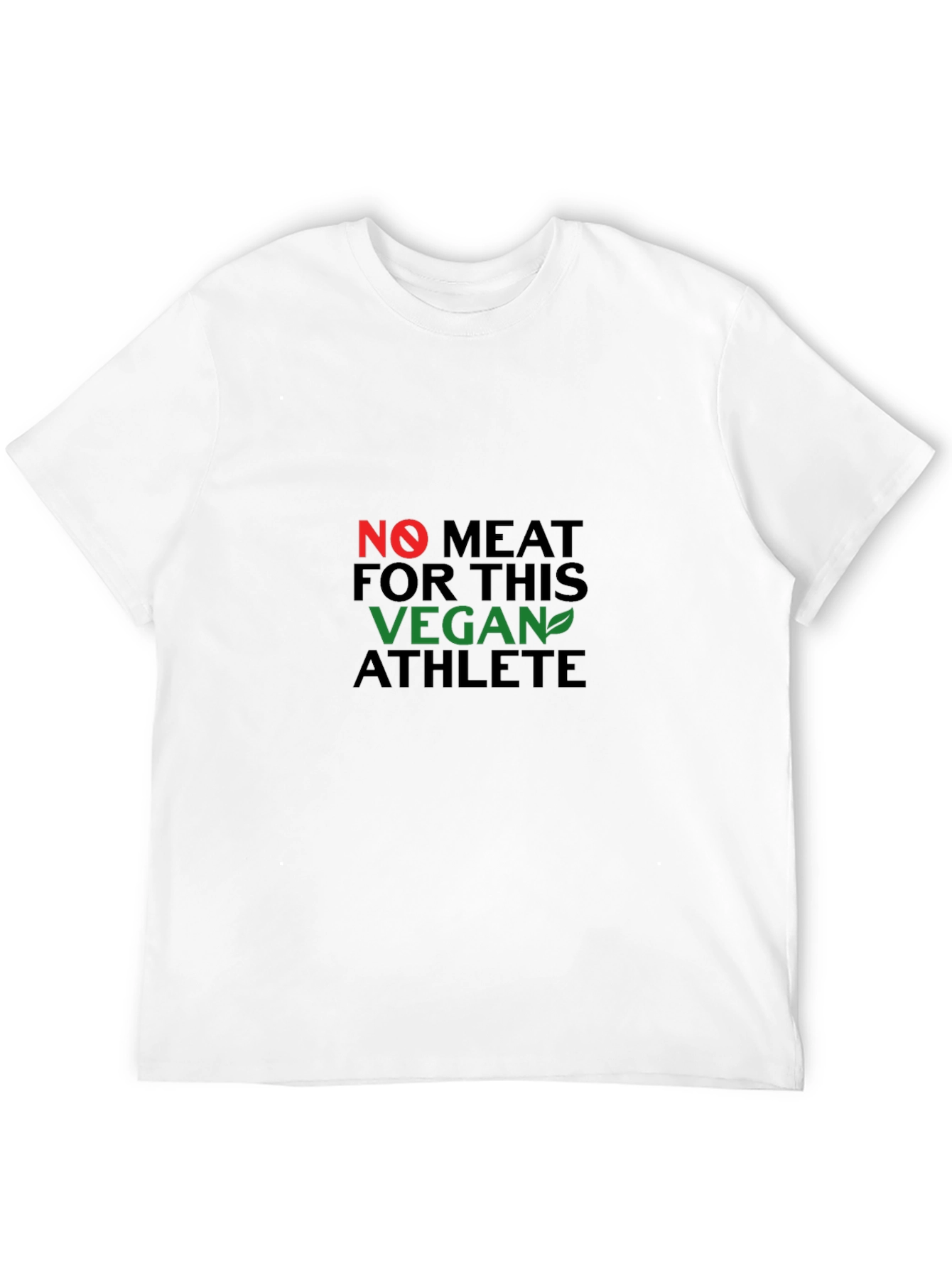 Vegan Athlete Black T-Shirt