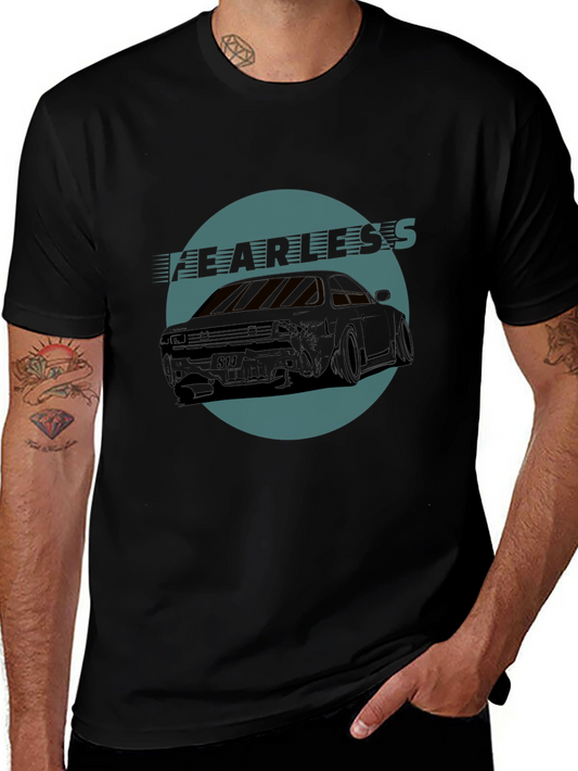 Fearless Car Graphic T-Shirt