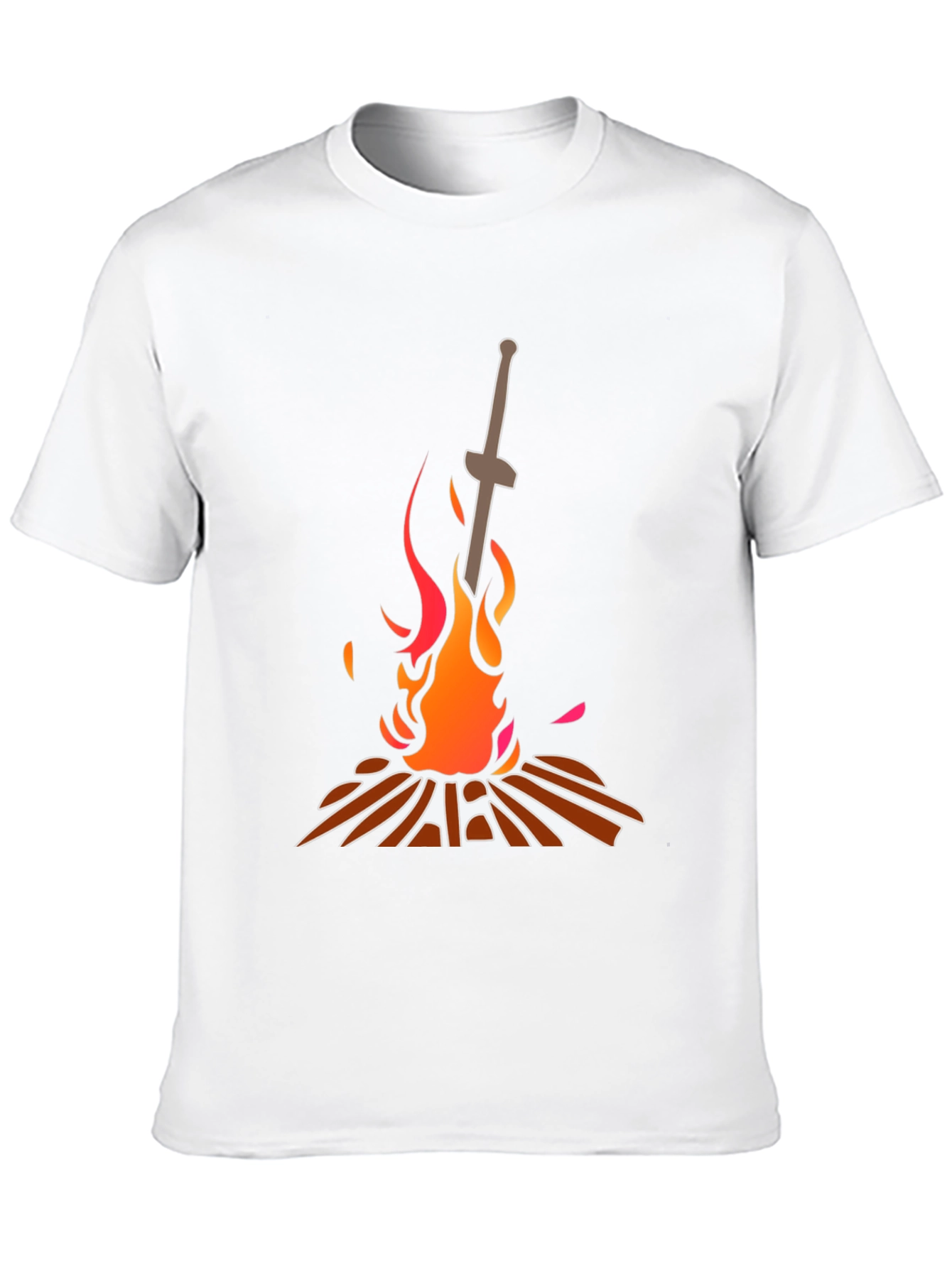 Dark Souls Bonfire T-Shirt - Black