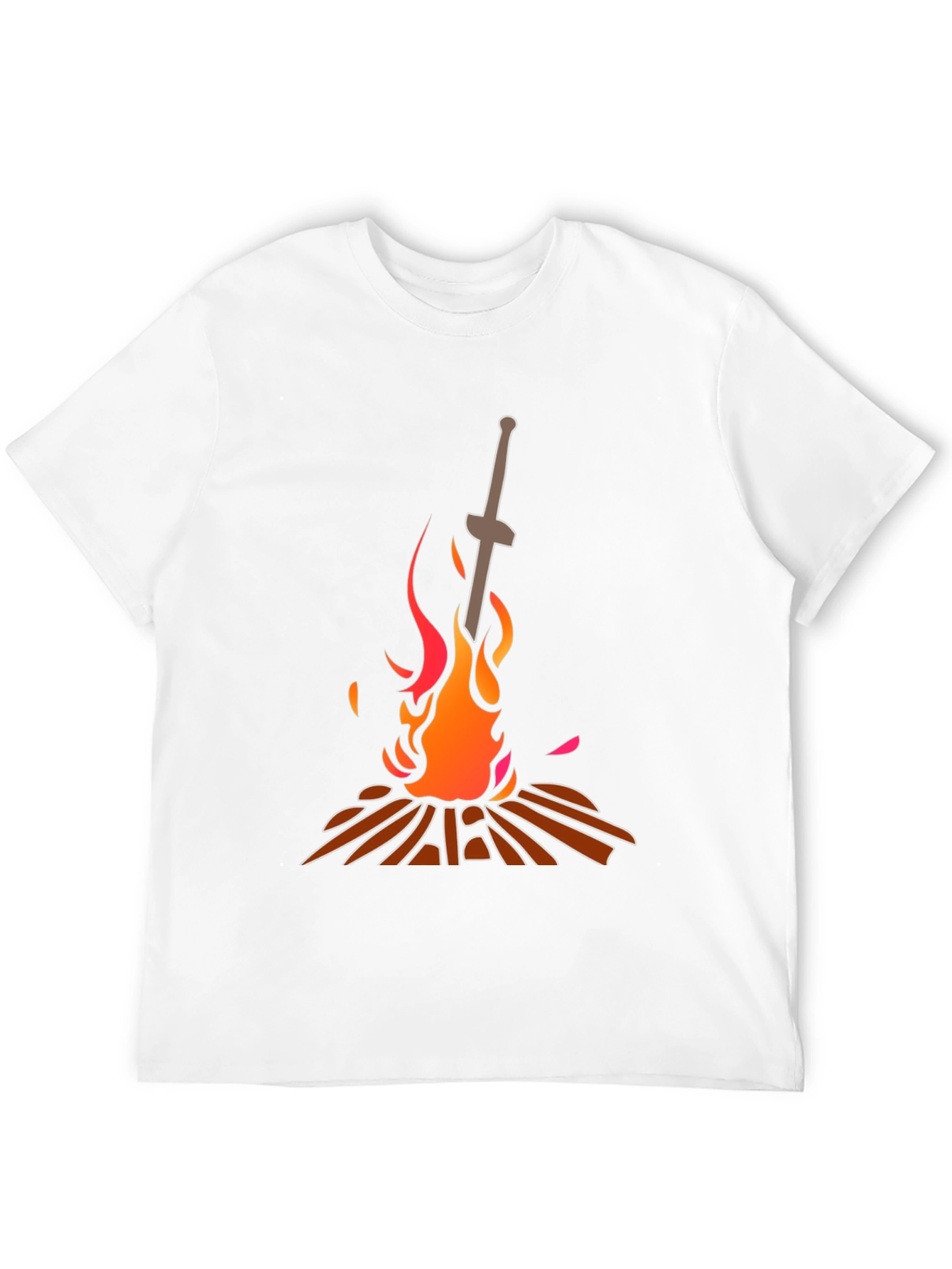 Dark Souls Bonfire T-Shirt - Black