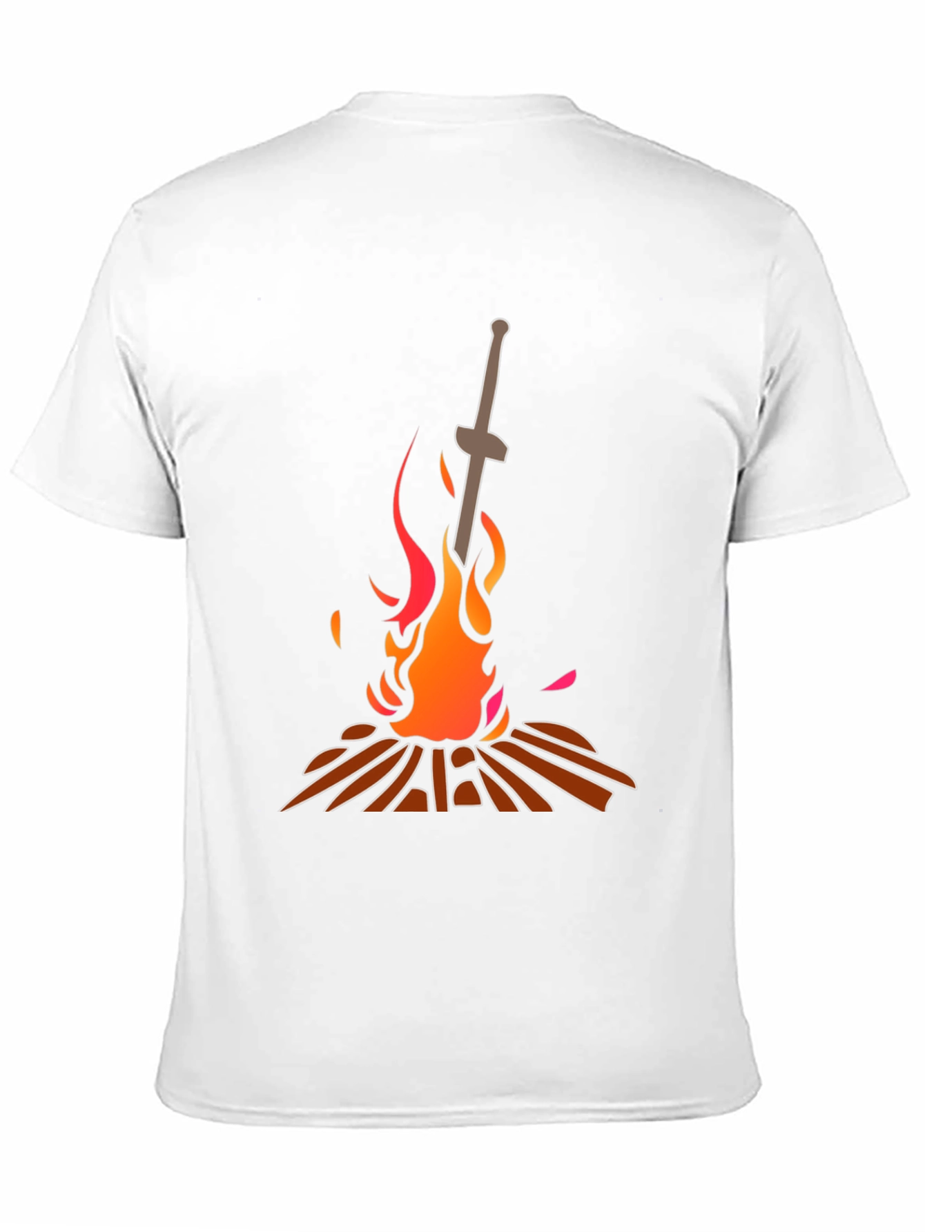 Dark Souls Bonfire T-Shirt - Black
