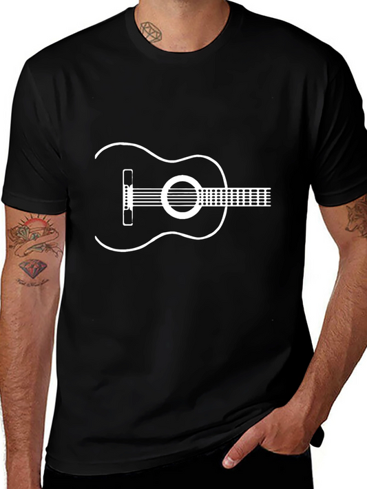 Guitar Graphic T-Shirt - Classic Music Tee