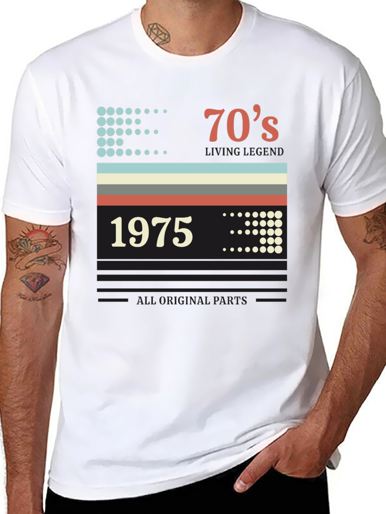 1975 70s Living Legend Graphic T-Shirt
