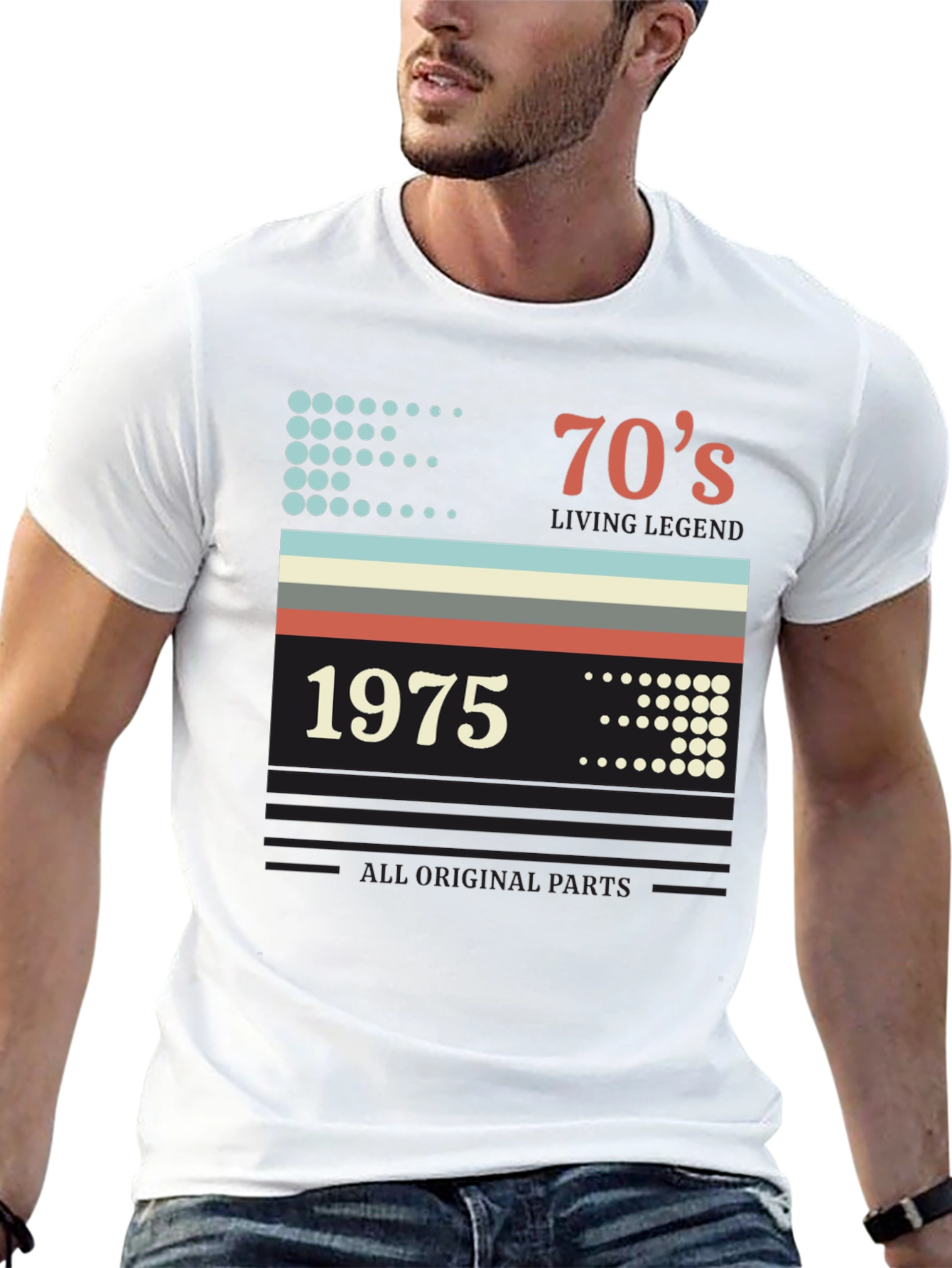 1975 70s Living Legend Graphic T-Shirt