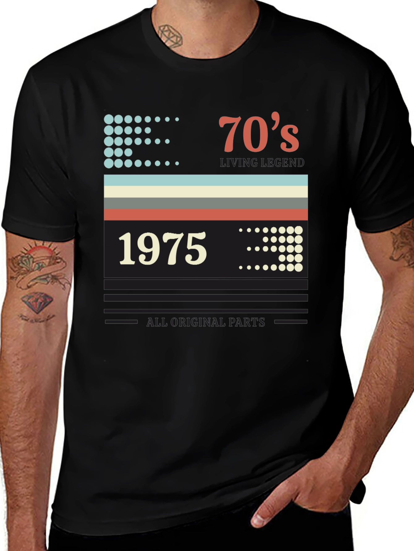 1975 70s Living Legend Graphic T-Shirt