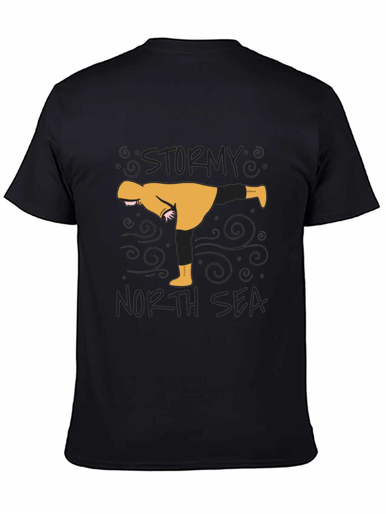 Stormy North Sea Graphic T-Shirt