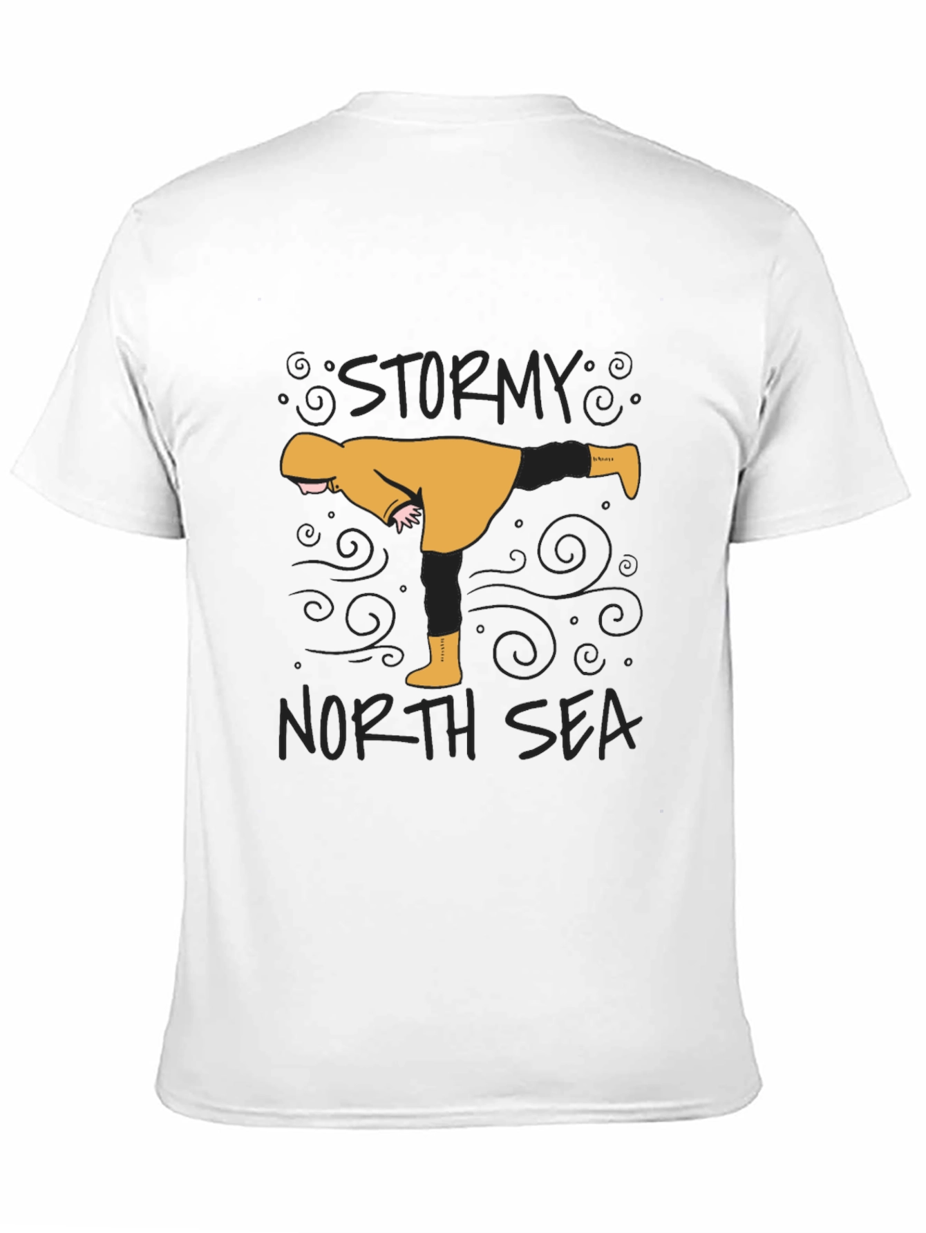 Stormy North Sea Graphic T-Shirt
