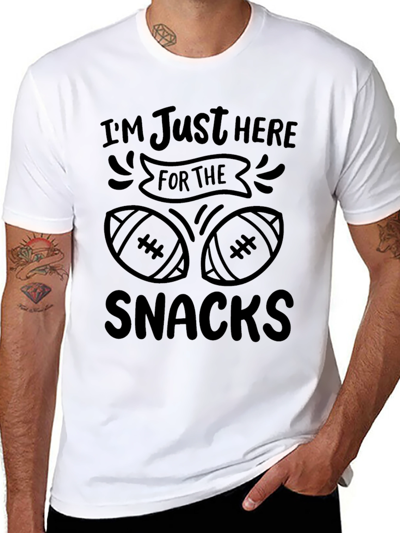 Im Just Here For The Snacks T-Shirt