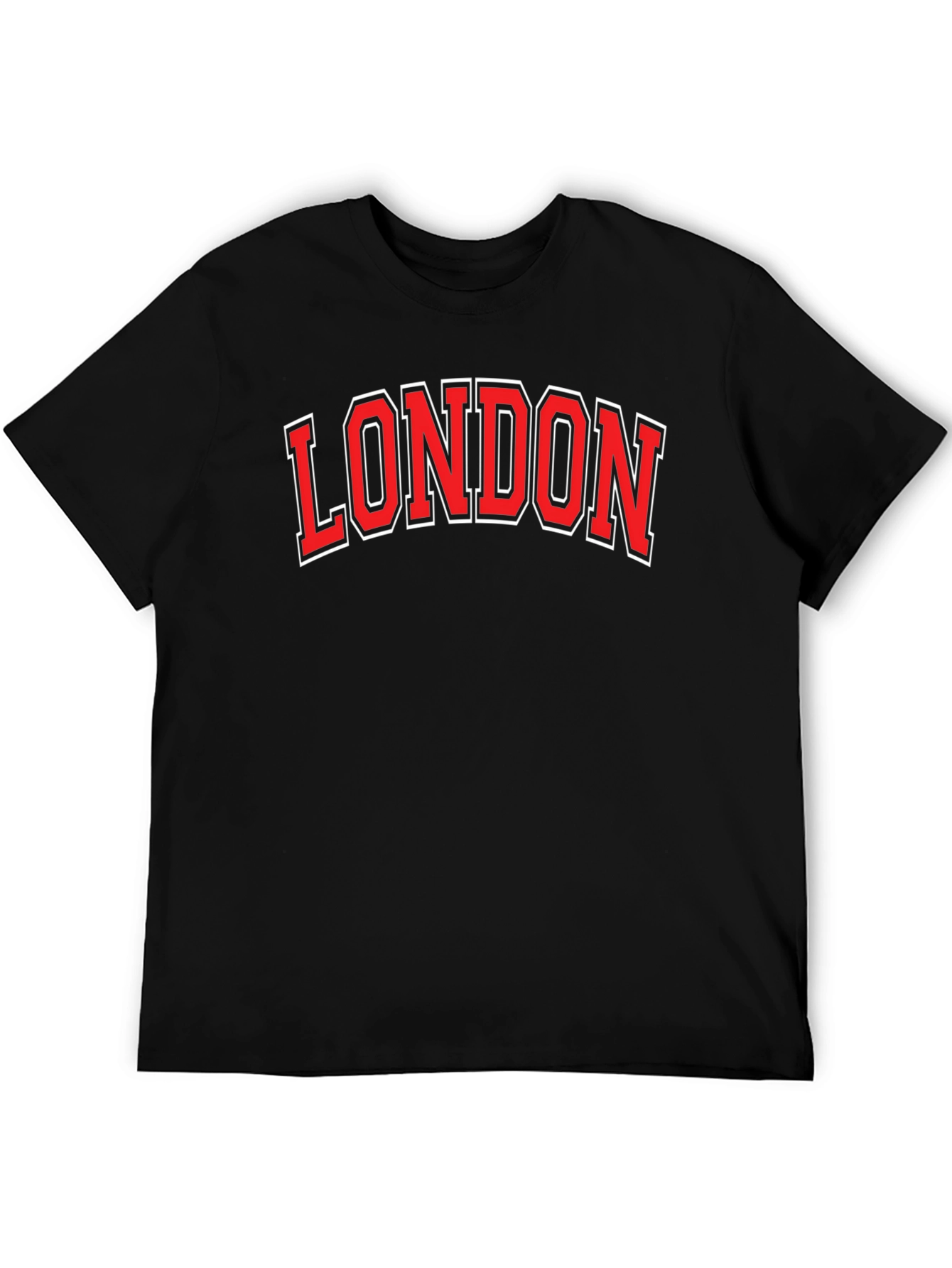 London Text Graphic T-Shirt - Casual Style
