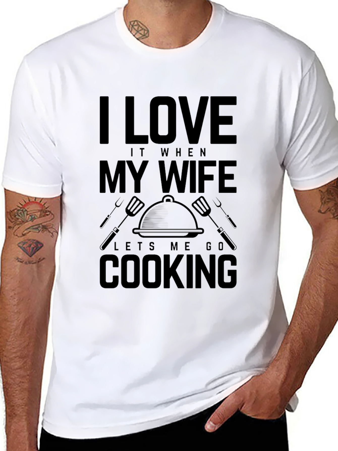 Funny Husband Cooking T-Shirt