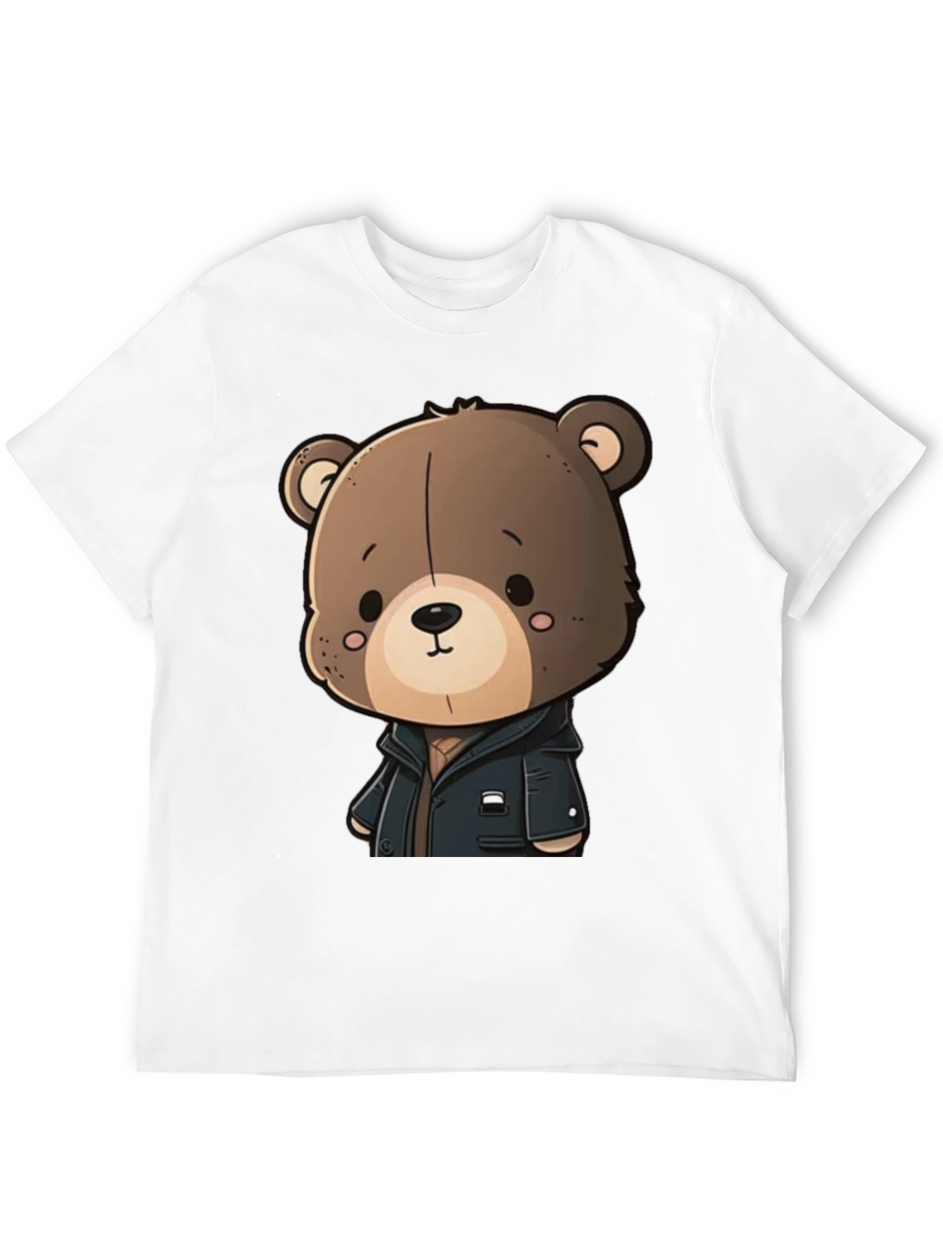 Cute Teddy Bear Graphic T-Shirt