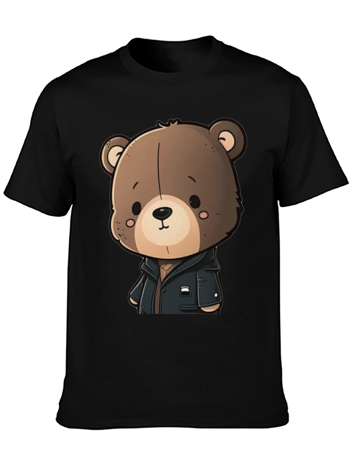 Cute Teddy Bear Graphic T-Shirt