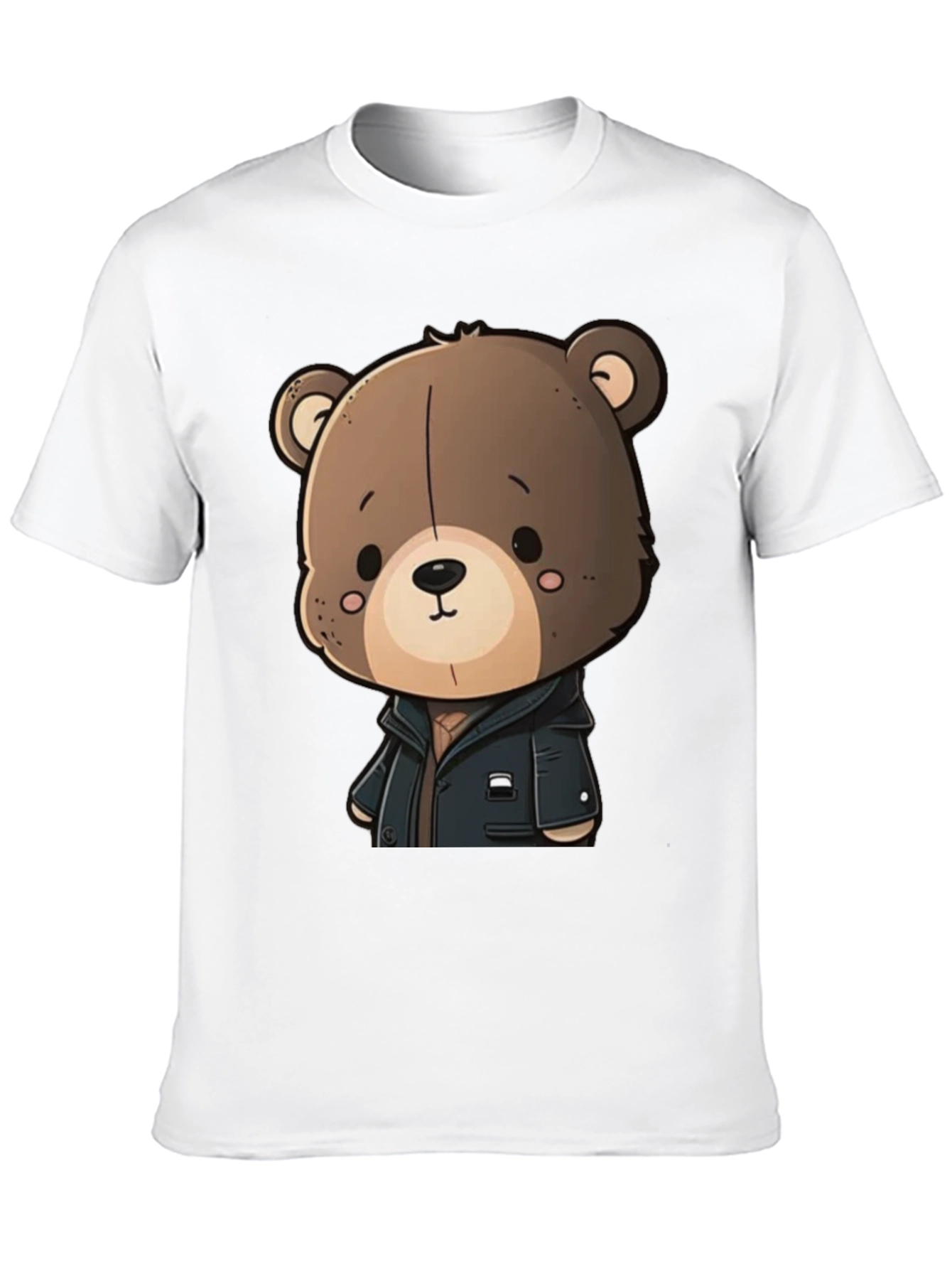Cute Teddy Bear Graphic T-Shirt