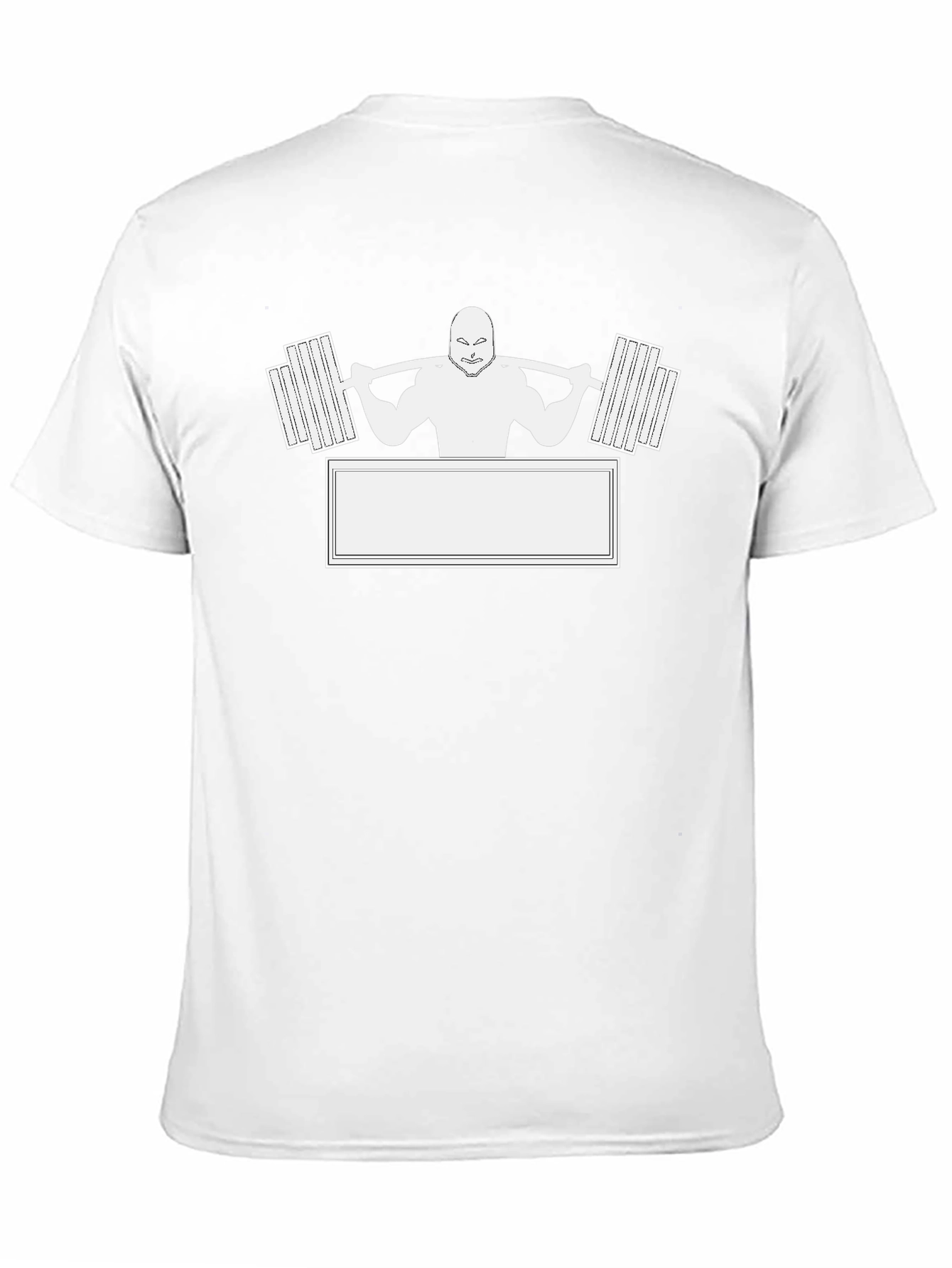 Black Weightlifting Graphic Tee - Gym Motivation Shirt
