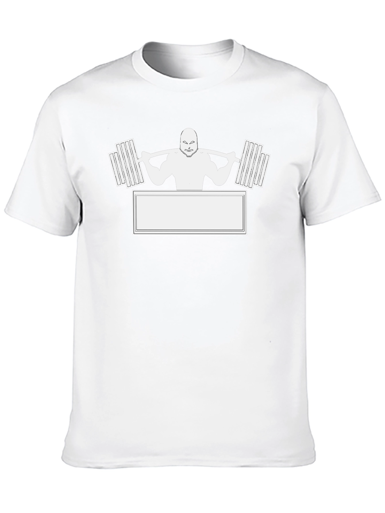 Black Weightlifting Graphic Tee - Gym Motivation Shirt