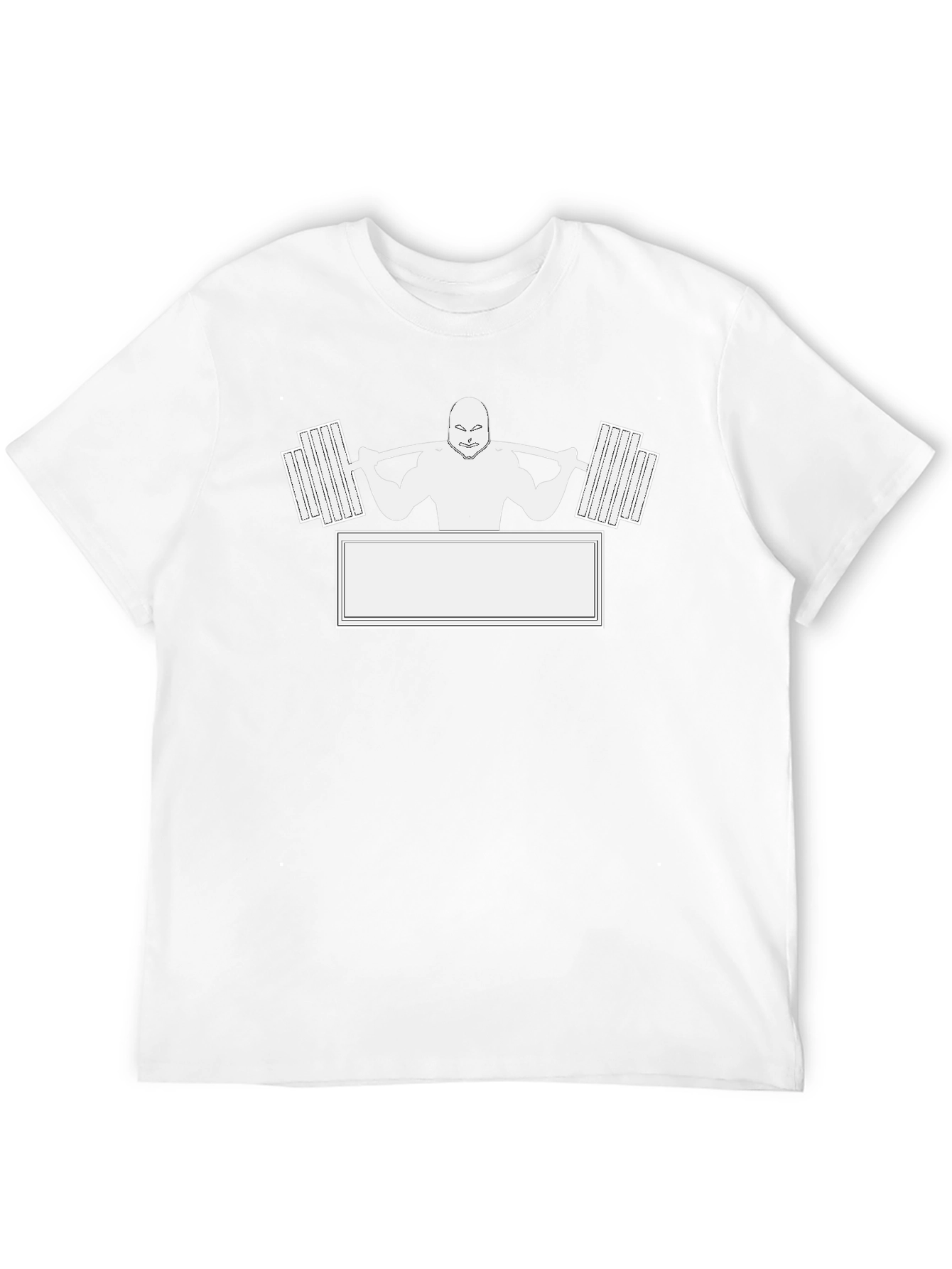 Black Weightlifting Graphic Tee - Gym Motivation Shirt