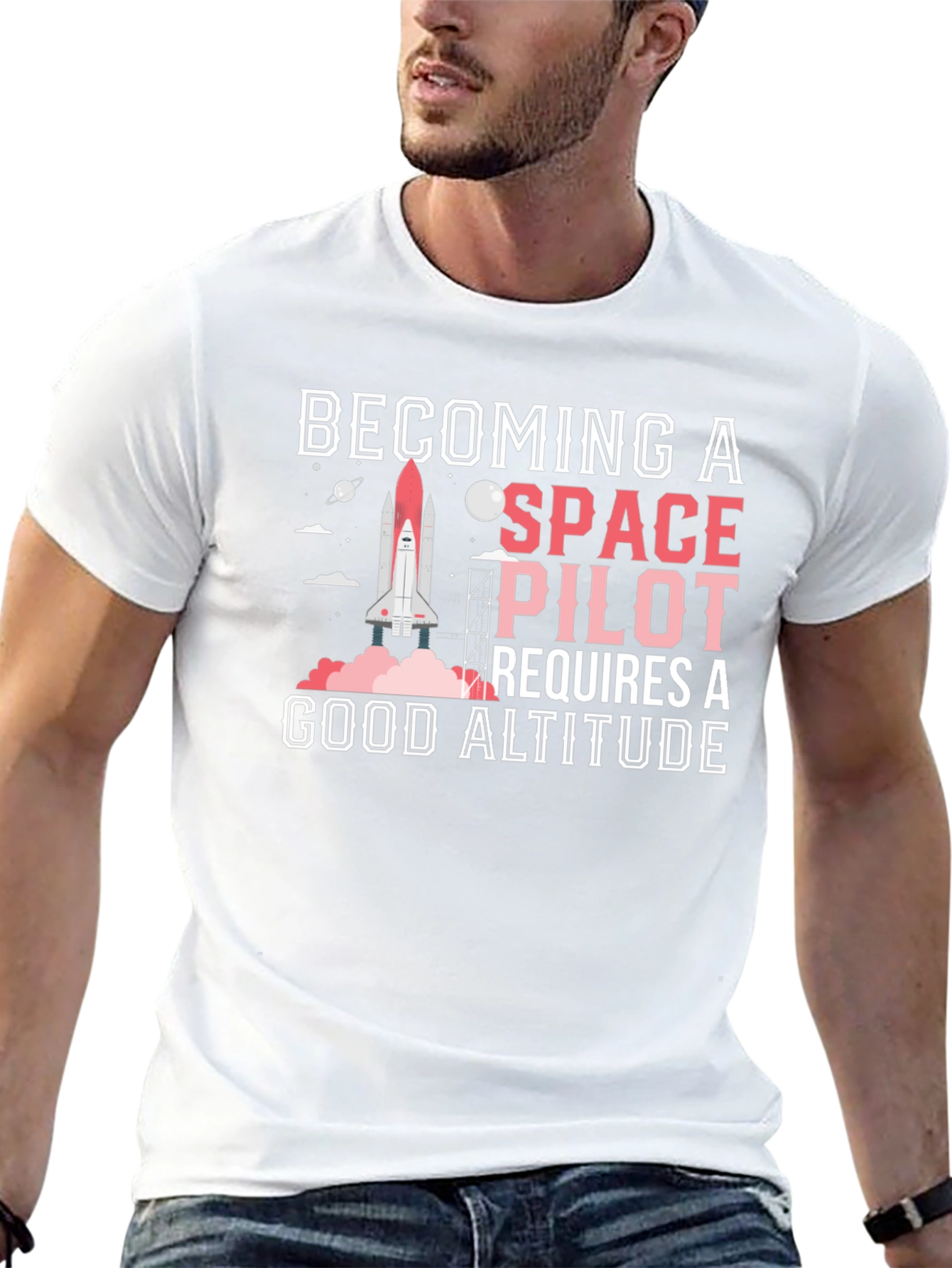 Space Pilot T-Shirt - Altitude Required