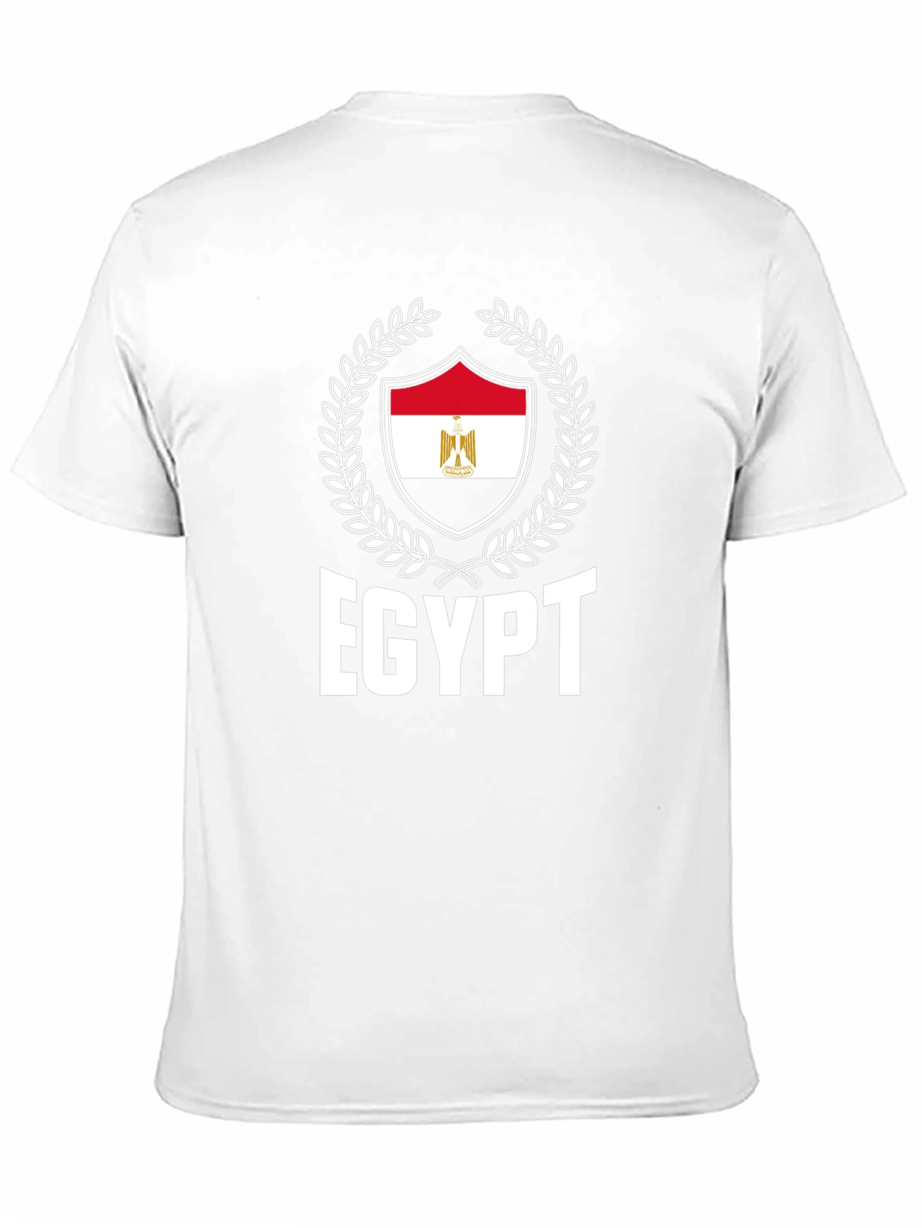 Egypt Flag Shield Graphic T-Shirt - Patriotic Pride