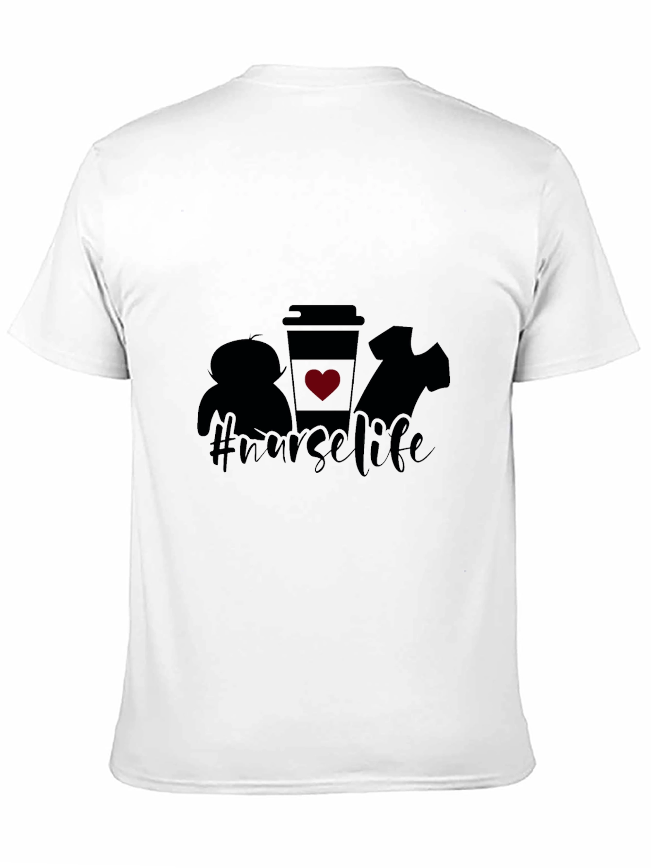 Nurse Life Graphic Tee - Unisex Black T-Shirt