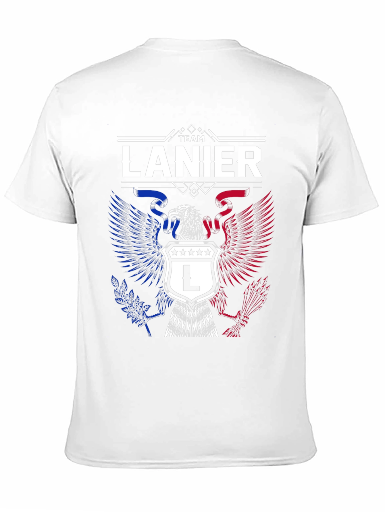 Team Lanier Eagle Crest Graphic Tee