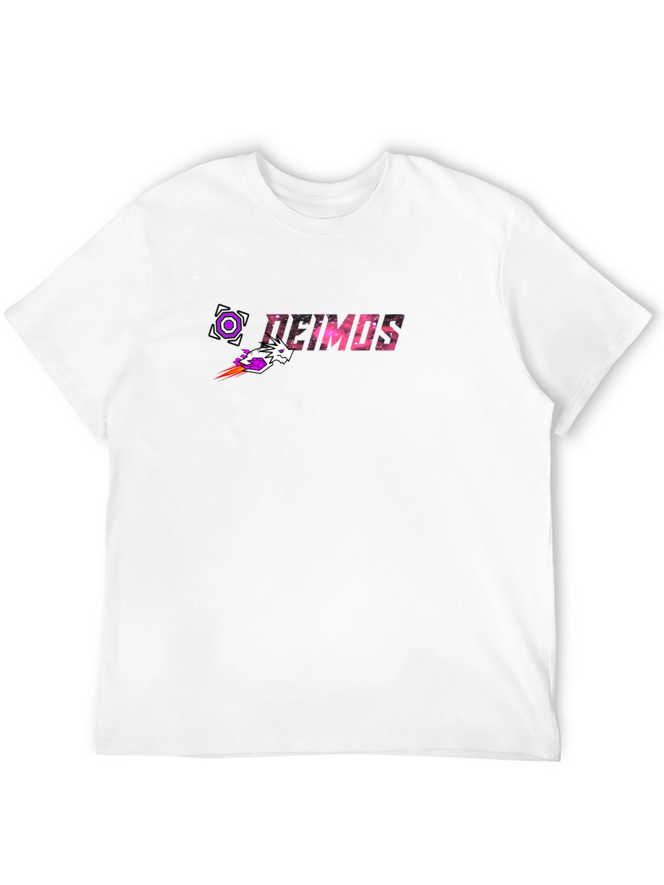 Deimos Graphic Tee - Black Cotton Blend