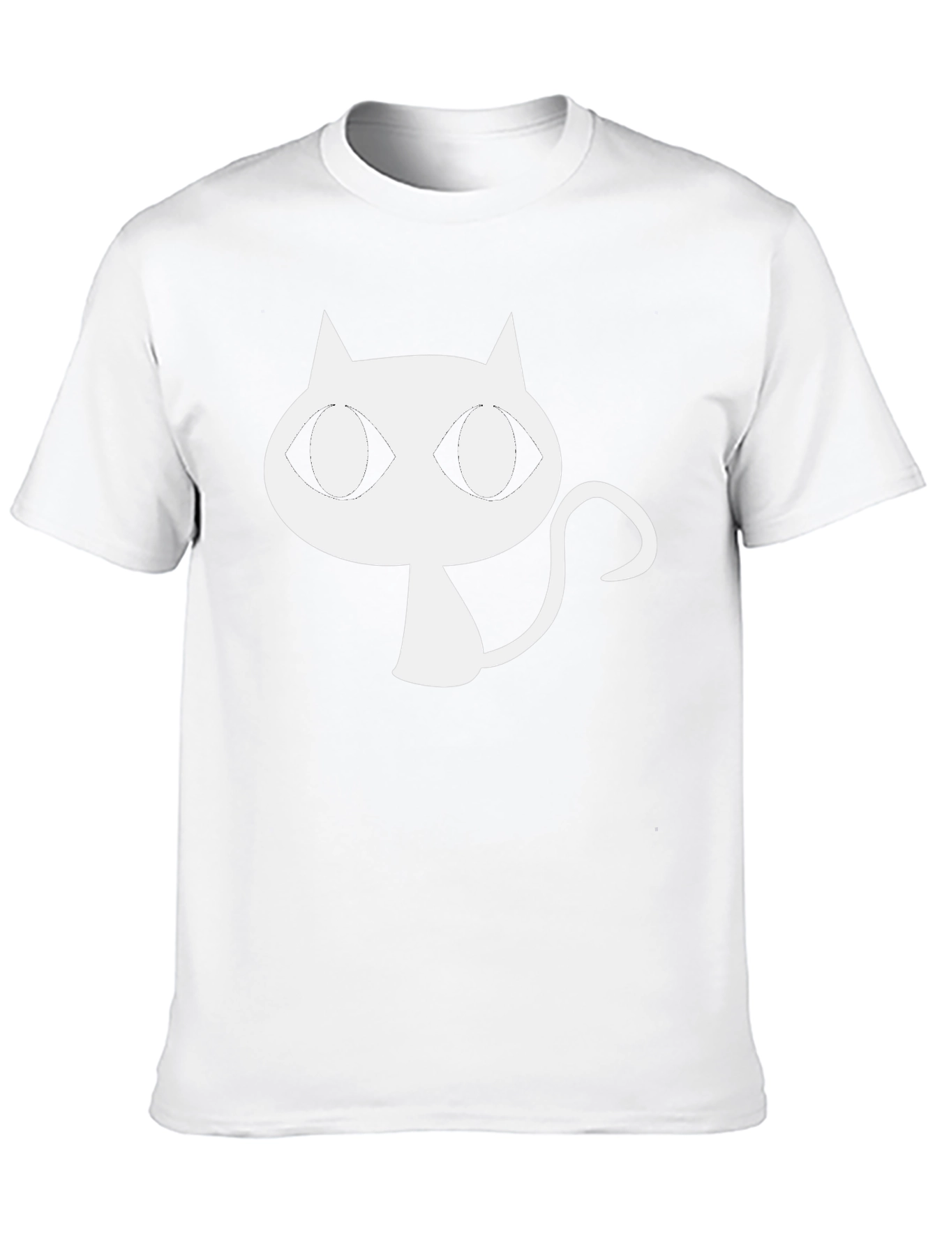 Cool Cat Graphic Tee - Black Cotton T-Shirt
