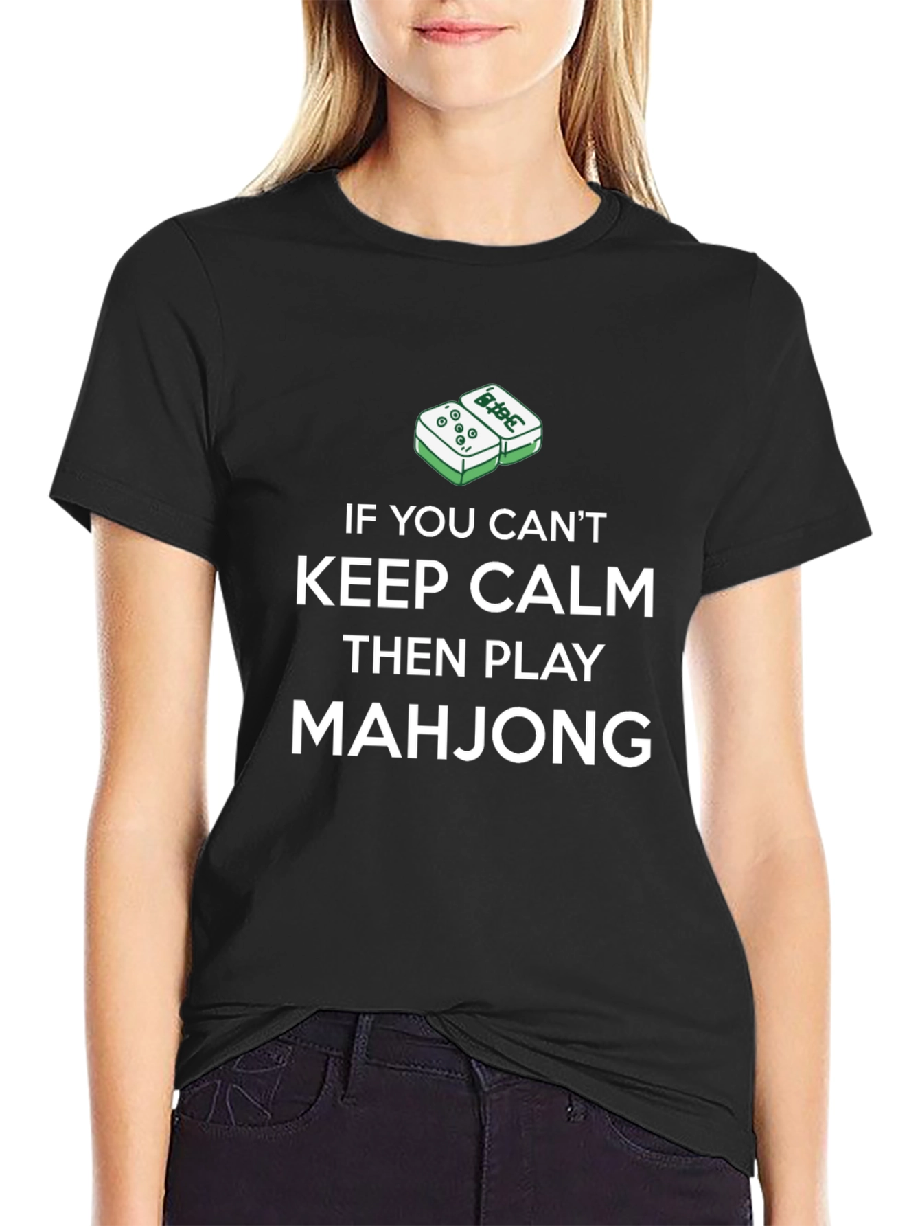 Keep Calm Play Mahjong T-Shirt