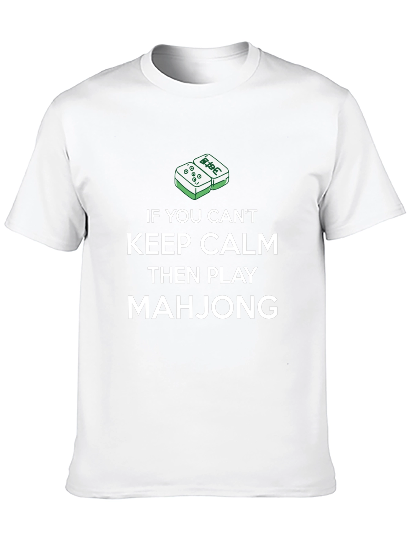 Keep Calm Play Mahjong T-Shirt