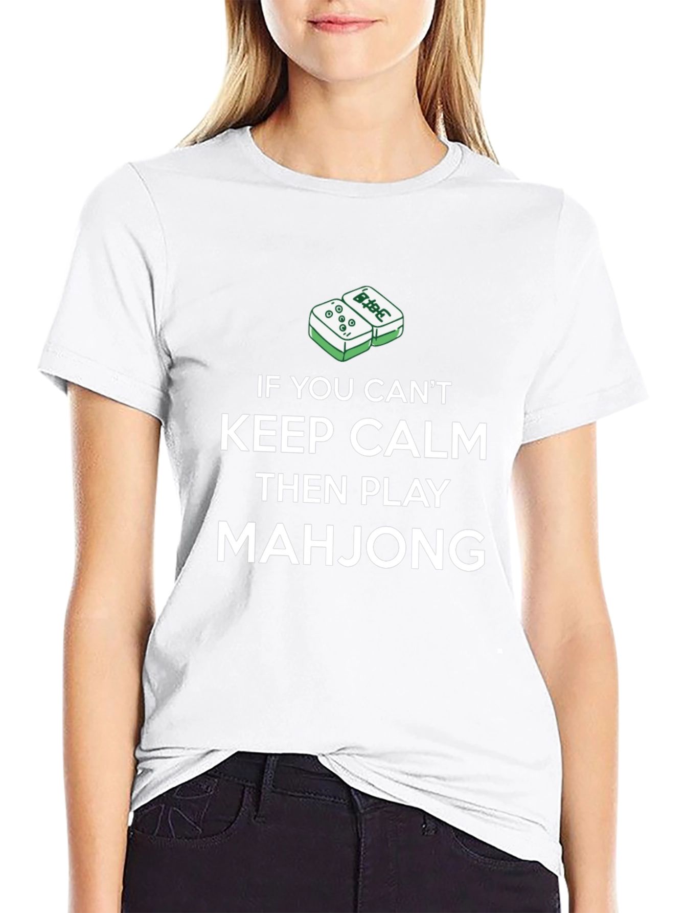 Keep Calm Play Mahjong T-Shirt