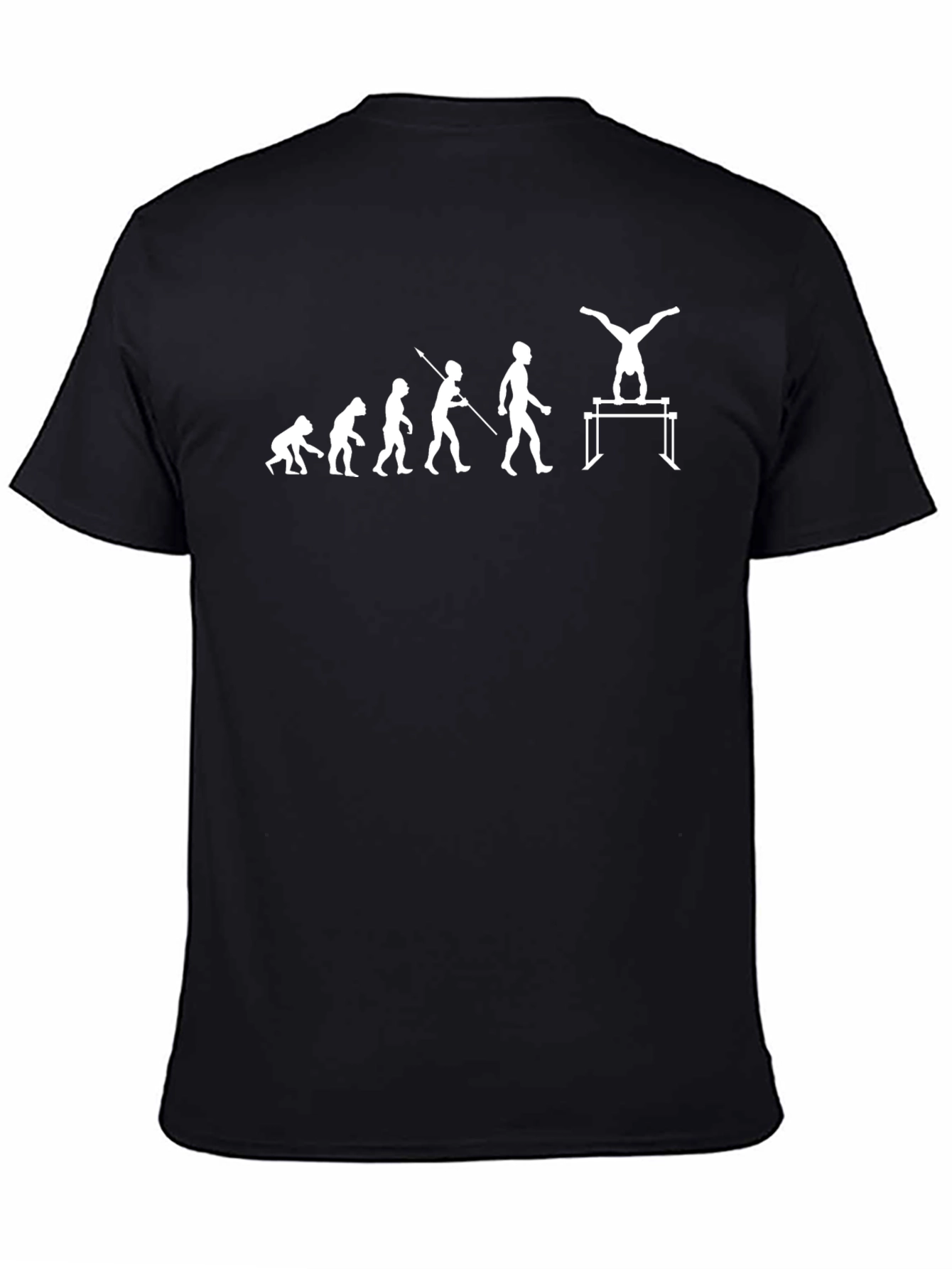 Gymnastics Evolution T-Shirt - Black