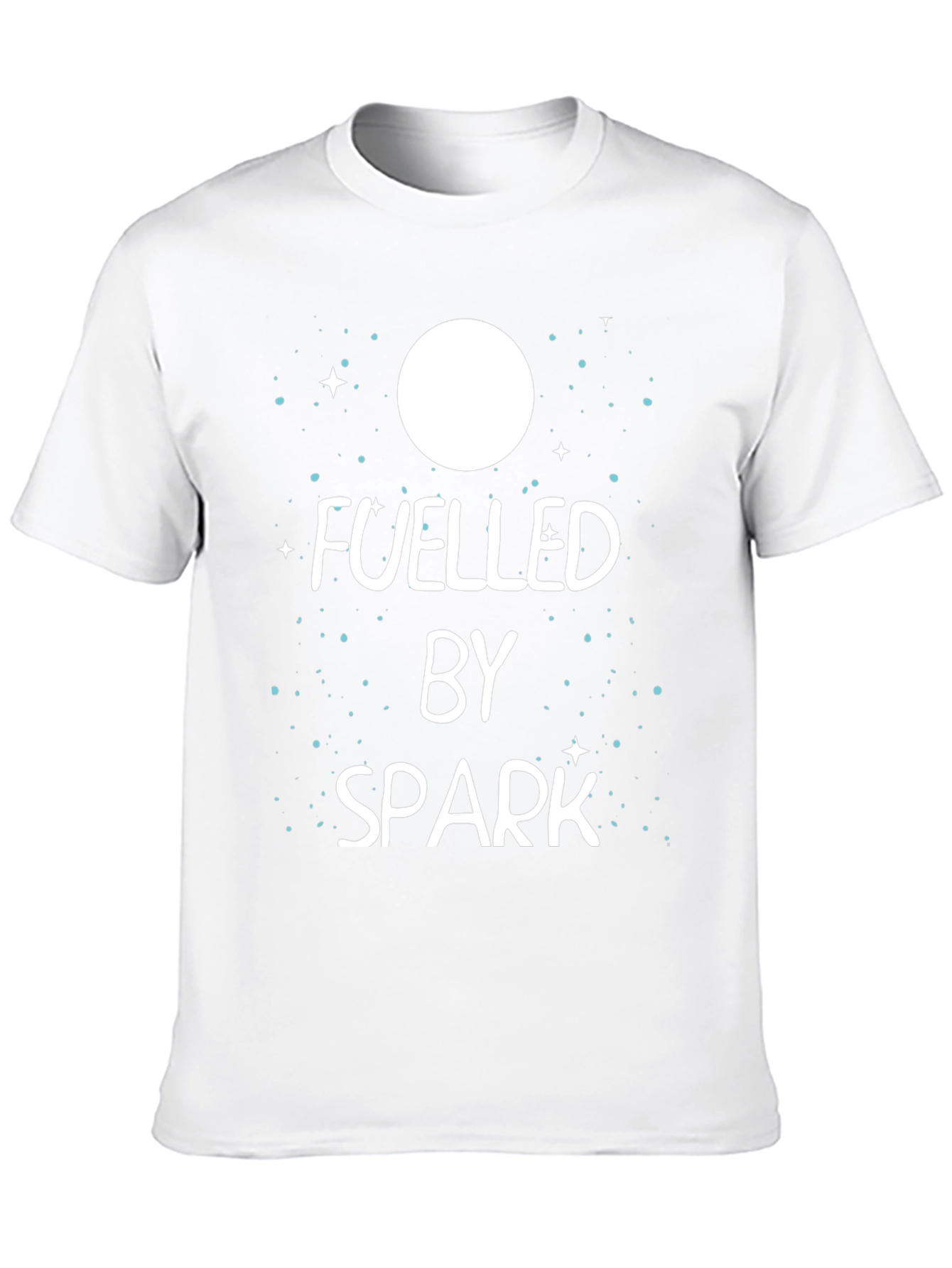Fuelled by Spark Graphic T-Shirt - Mens Black Tee