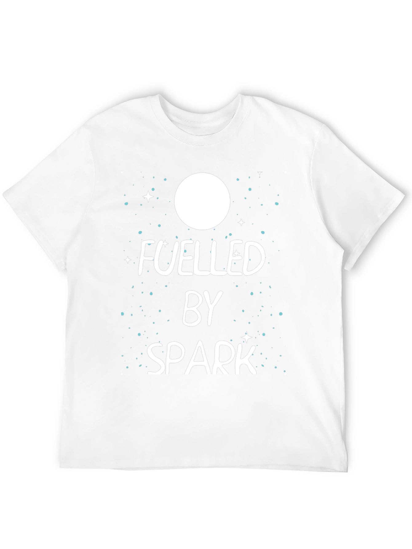 Fuelled by Spark Graphic T-Shirt - Mens Black Tee